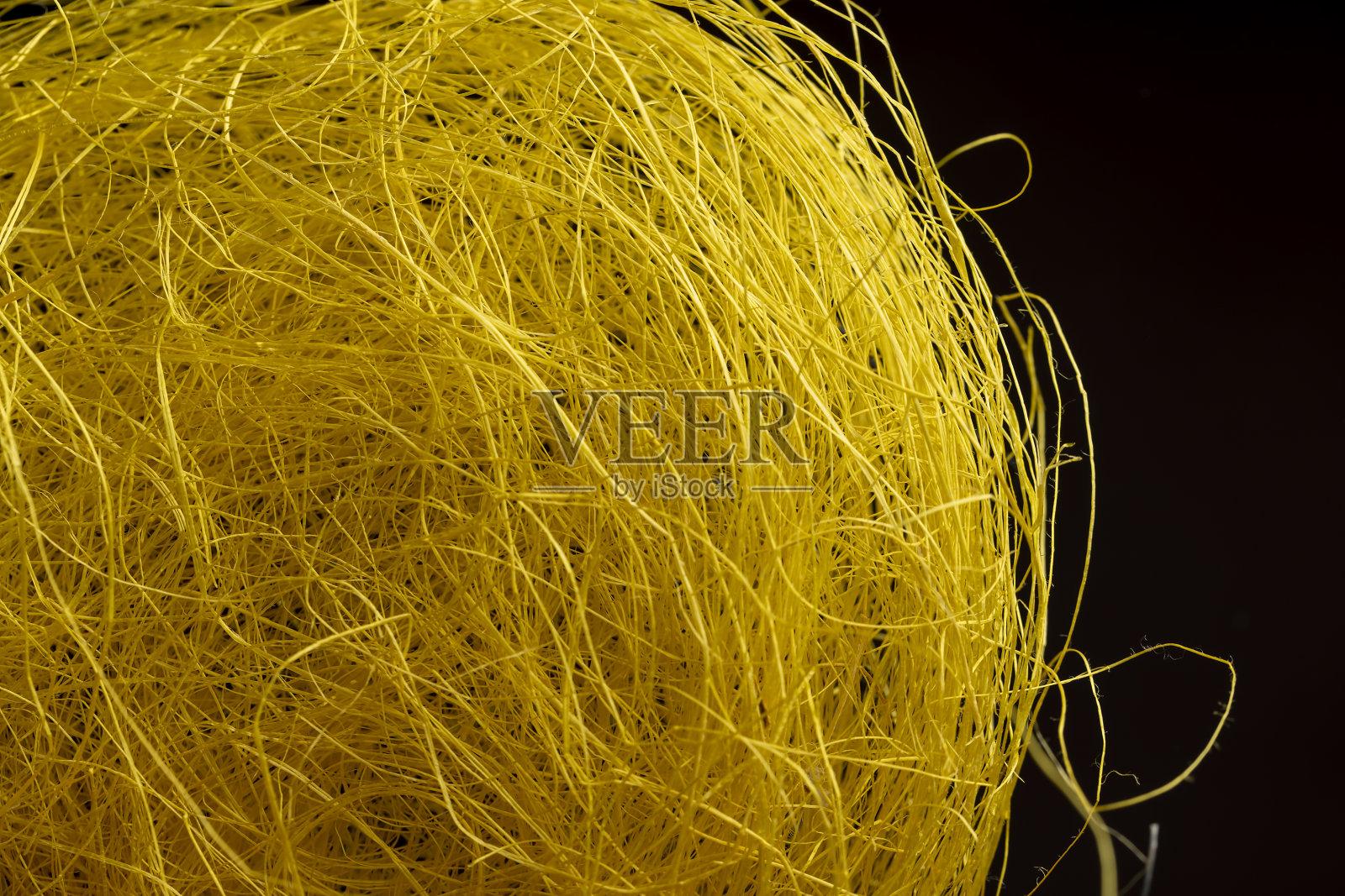 手工制品随机缠绕的合成线照片摄影图片