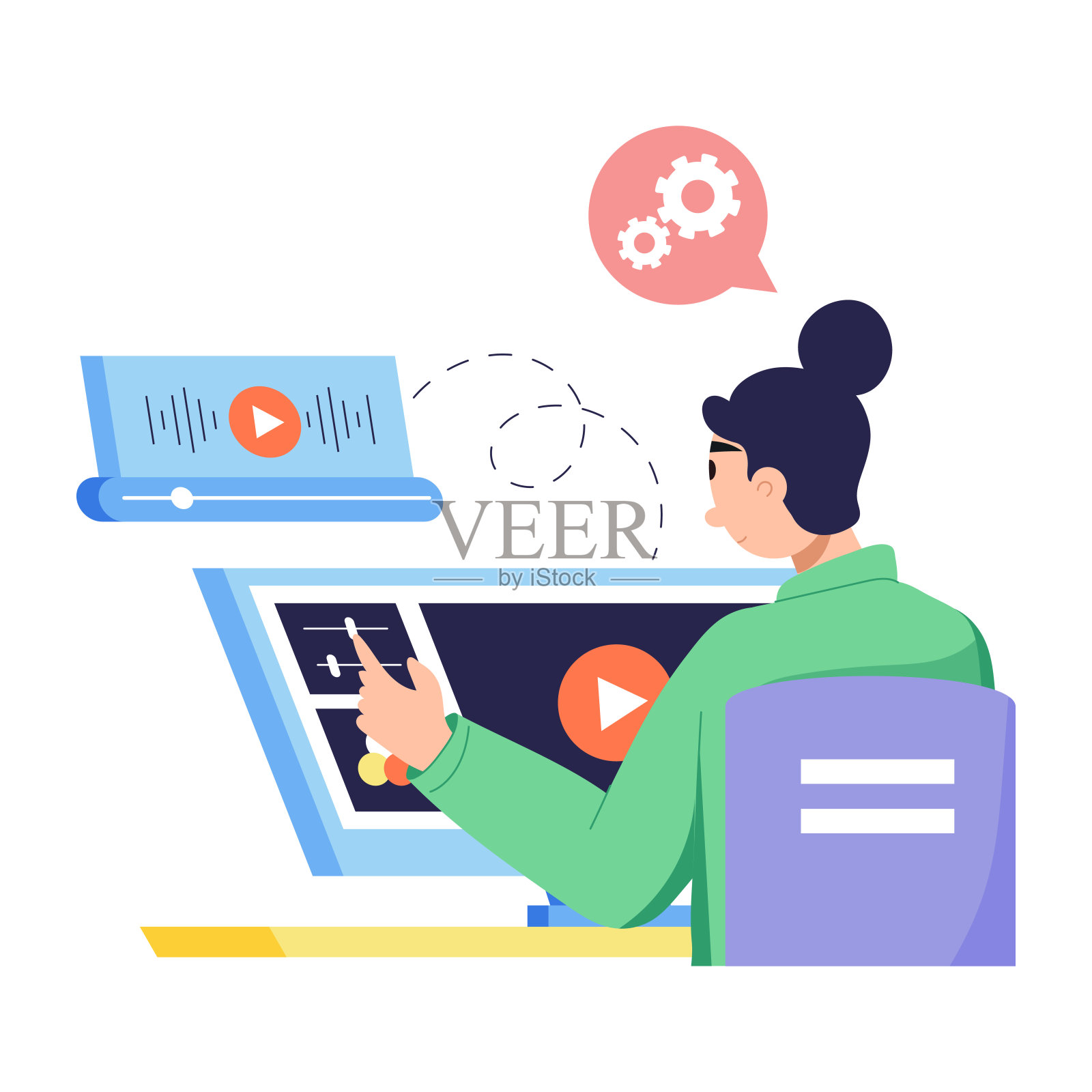 视频制作插画图片素材