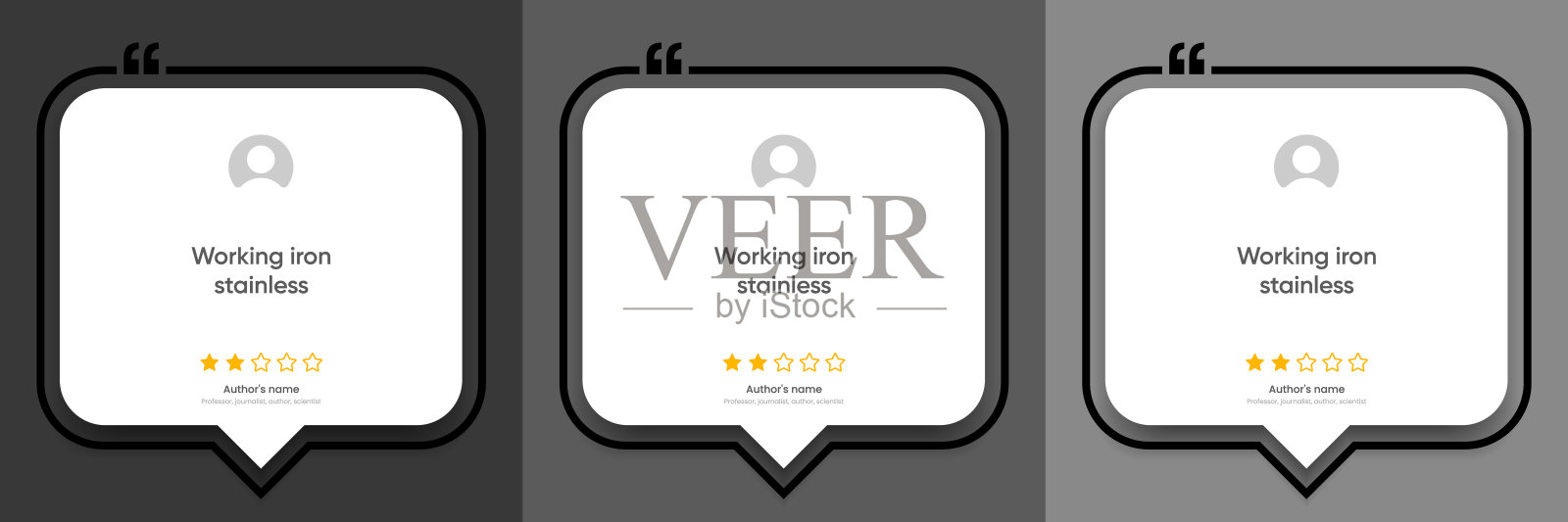 3D泡沫证明横幅，报价，信息图表。社交媒体发布模板设计报价。空的演讲气泡，引用气泡和文本框。矢量插图EPS10。插画图片素材