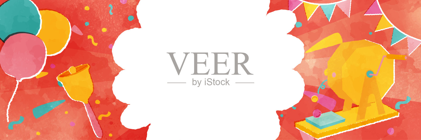 水彩触摸背景模板为彩券彩票插画图片素材