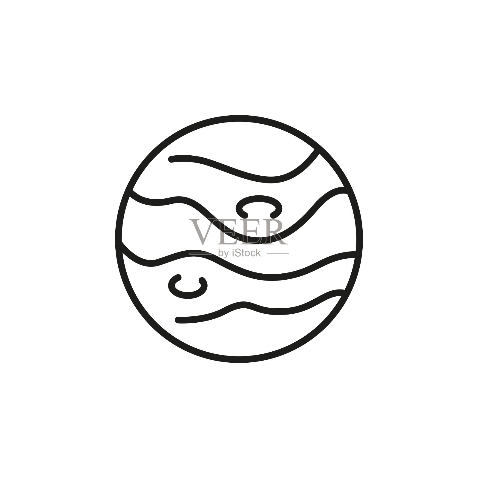 地球图标插画图片素材