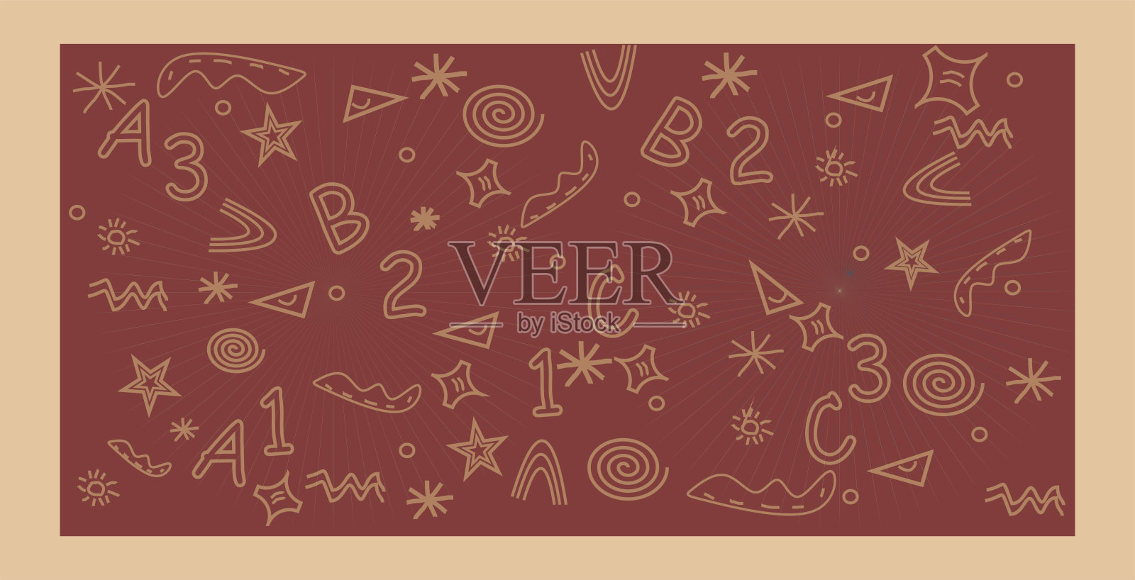 教育主题背景插画图片素材