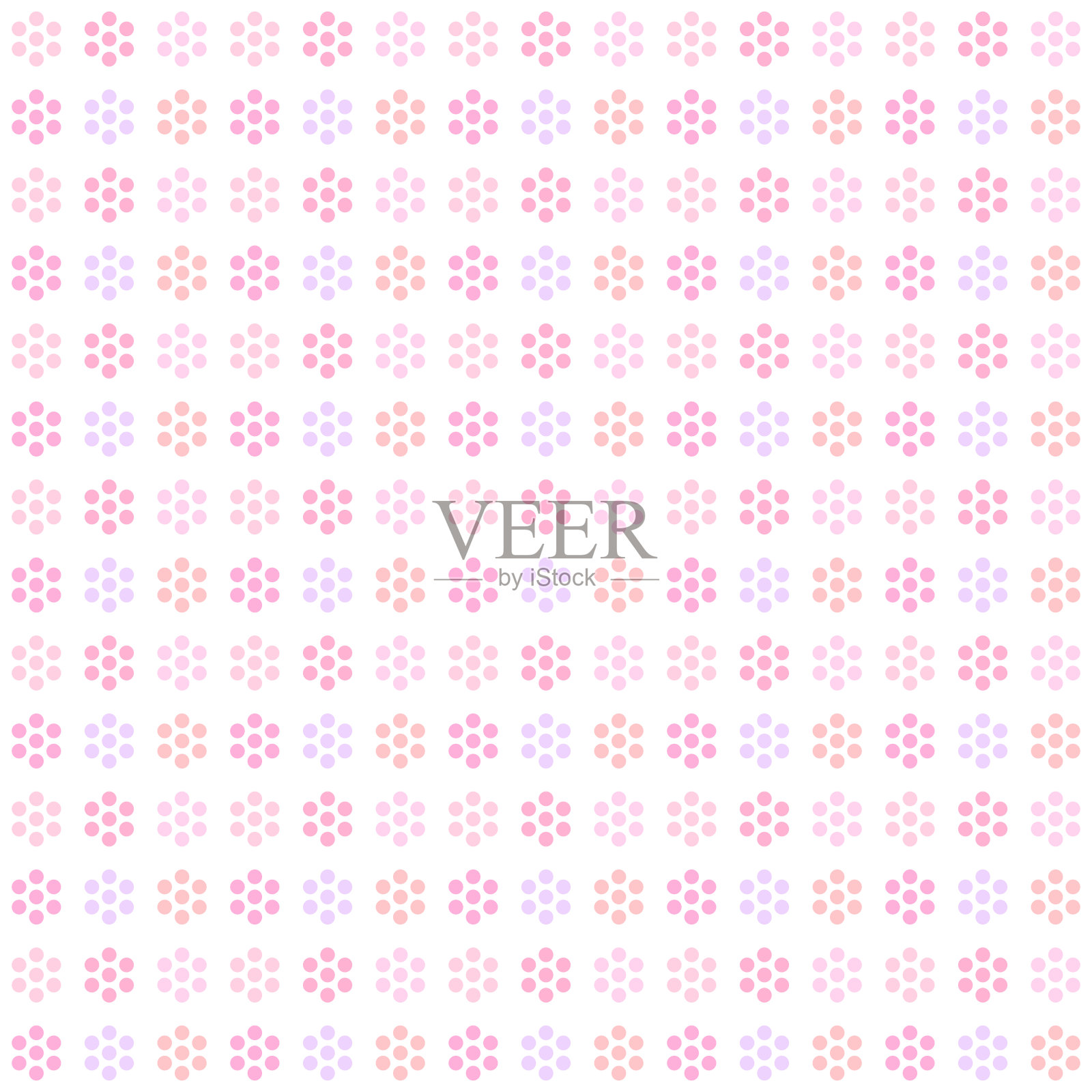 花卉图案背景矢量设计插画图片素材