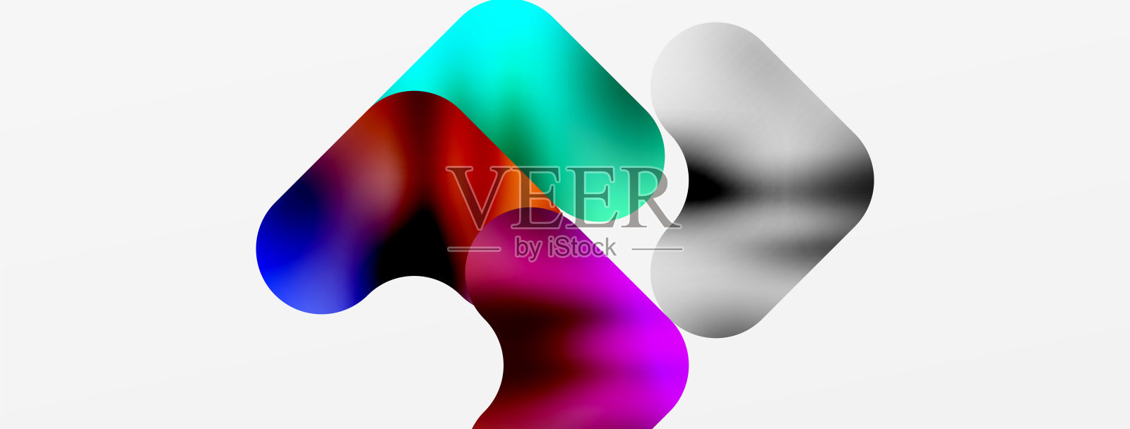 金属彩色板背景。矢量插图壁纸，横幅，背景，卡片，书籍插图，登陆页插画图片素材