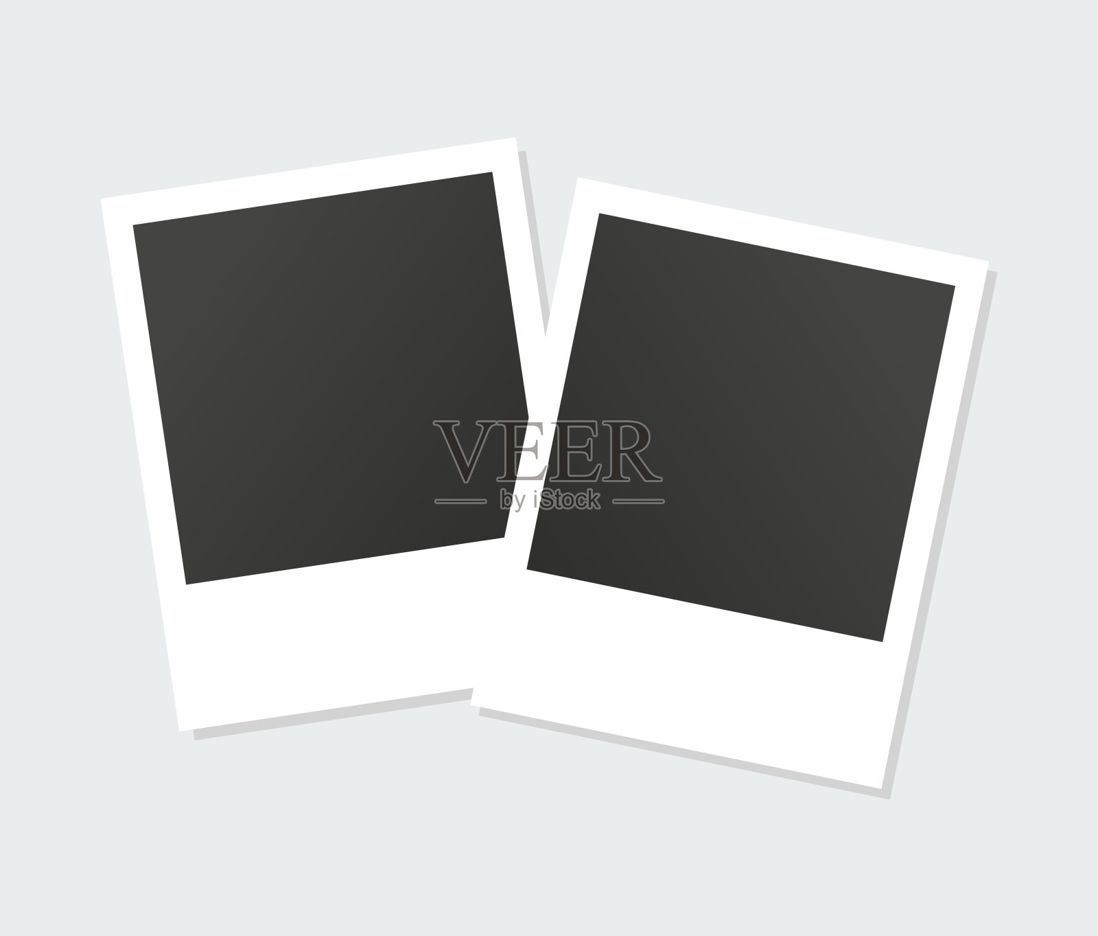 相框模型。易于编辑的矢量设计。插画图片素材