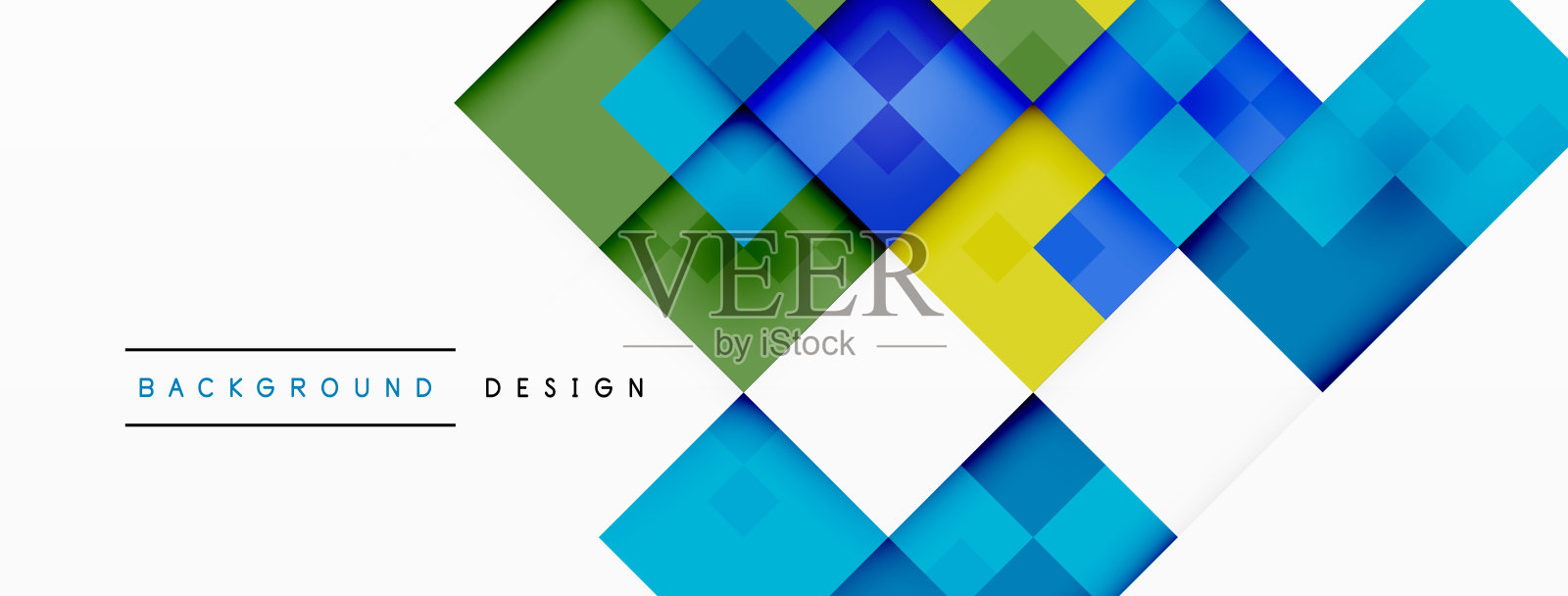 动态彩色方块背景。矢量插图壁纸，横幅，背景，卡片，书籍插图，登陆页插画图片素材