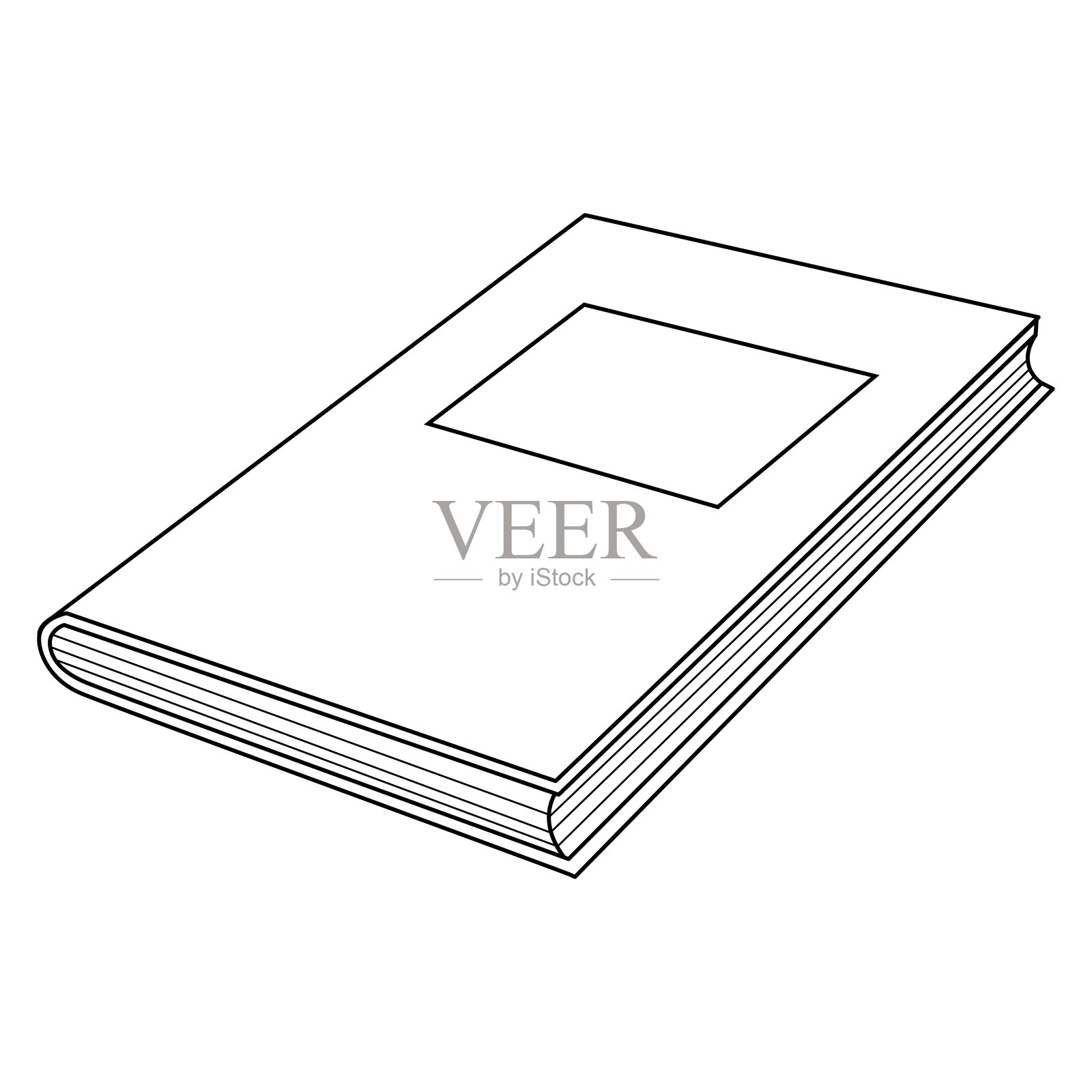 图书大纲矢量插图插画图片素材