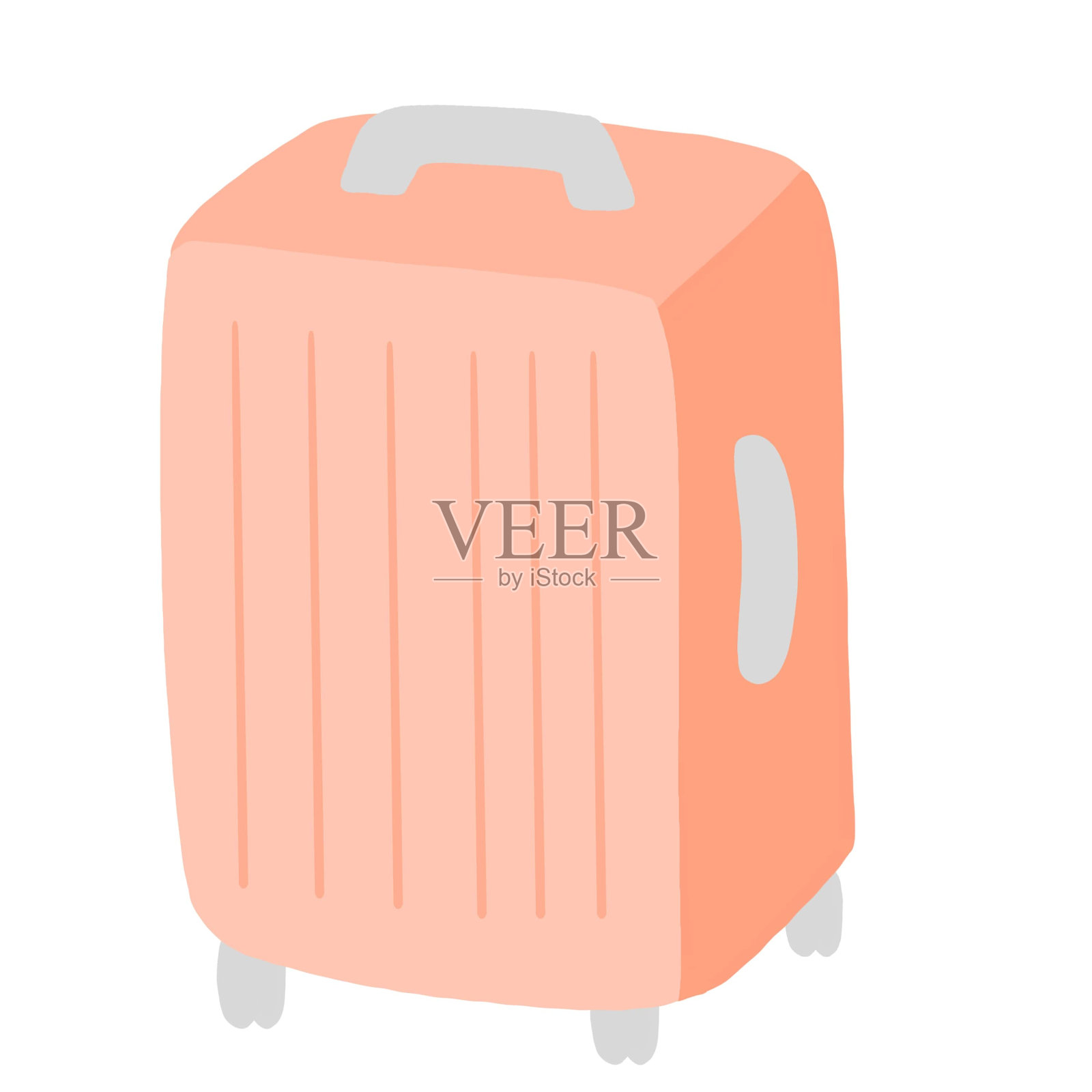 透明背景上的手提箱插画图片素材