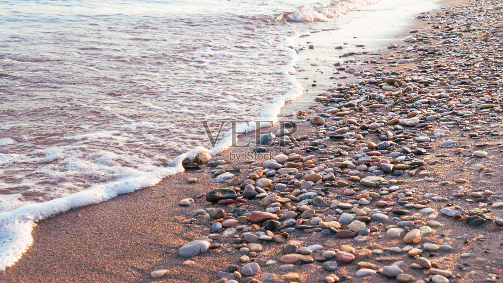 海滩背景文本的复制空间。夏天的概念照片摄影图片