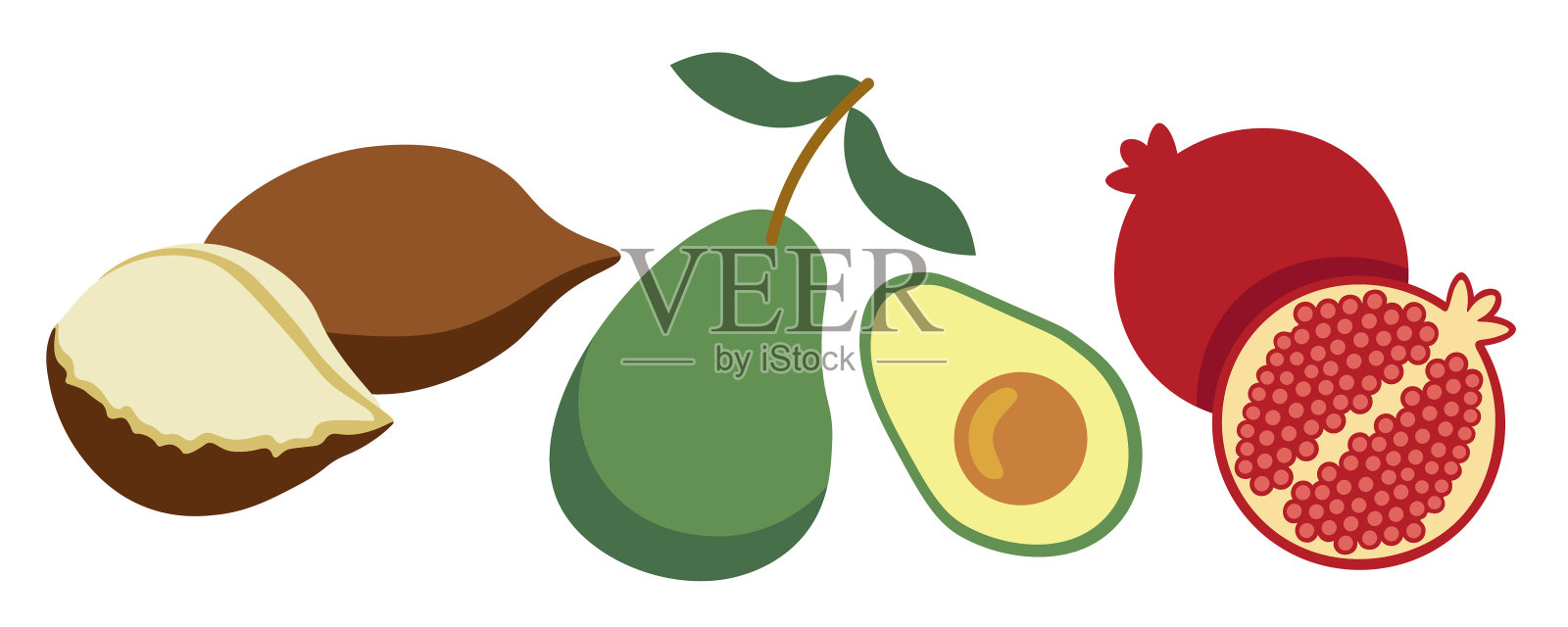 水果插画图片素材