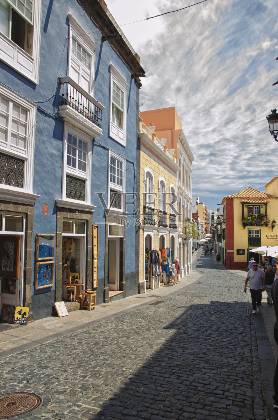 加那利群岛的圣克鲁斯德拉帕尔马照片摄影图片