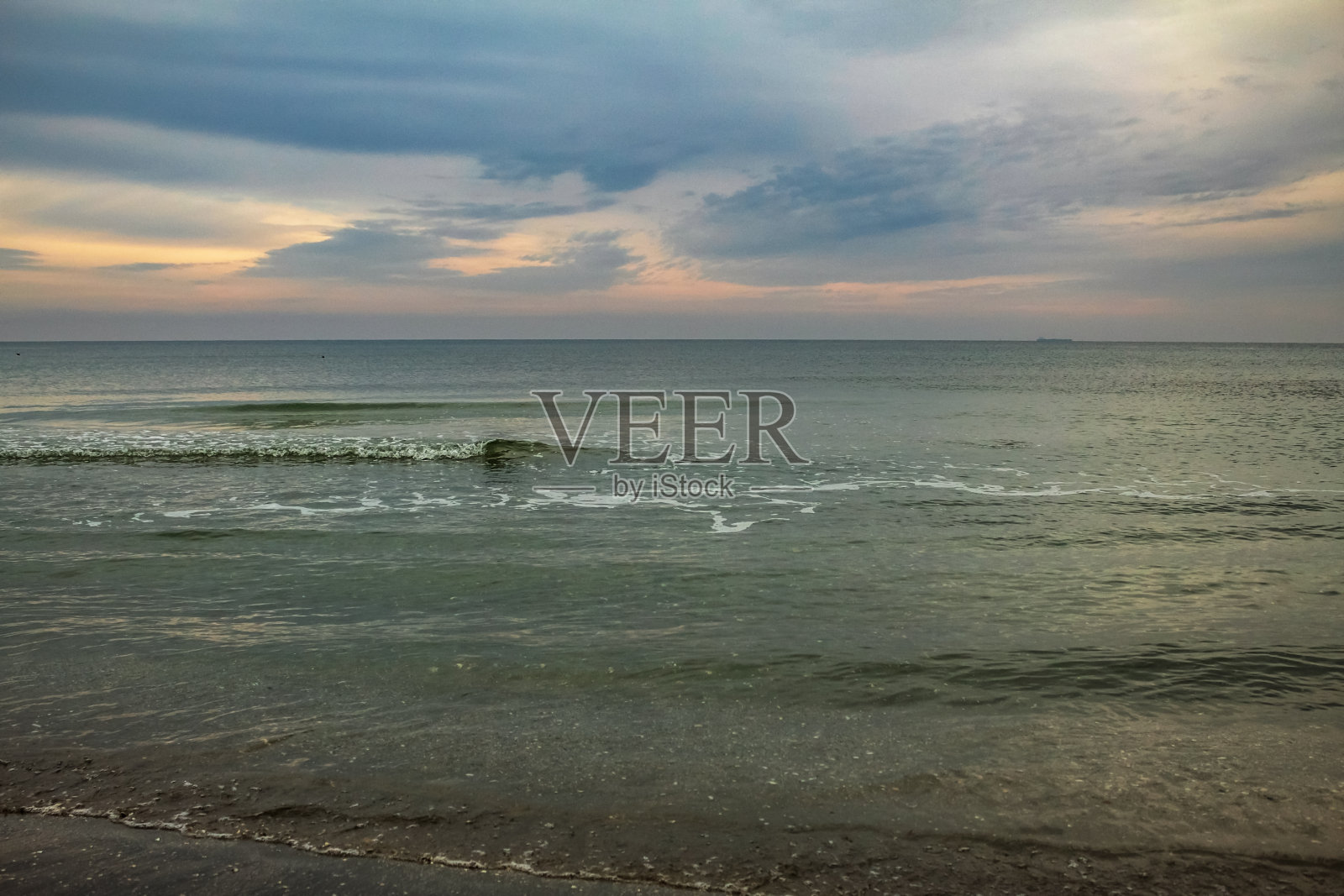 海，海岸-欧洲，罗马尼亚，康斯坦察地区，2024年照片摄影图片