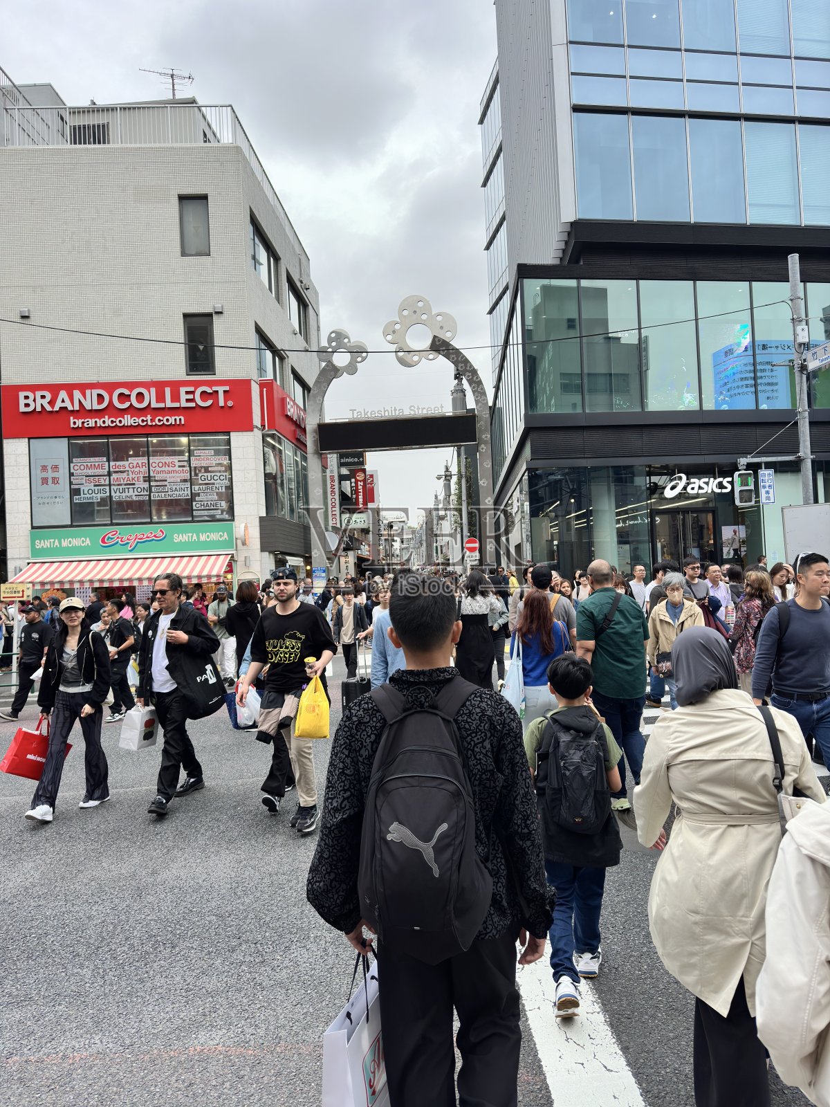 日本东京原宿街景照片摄影图片