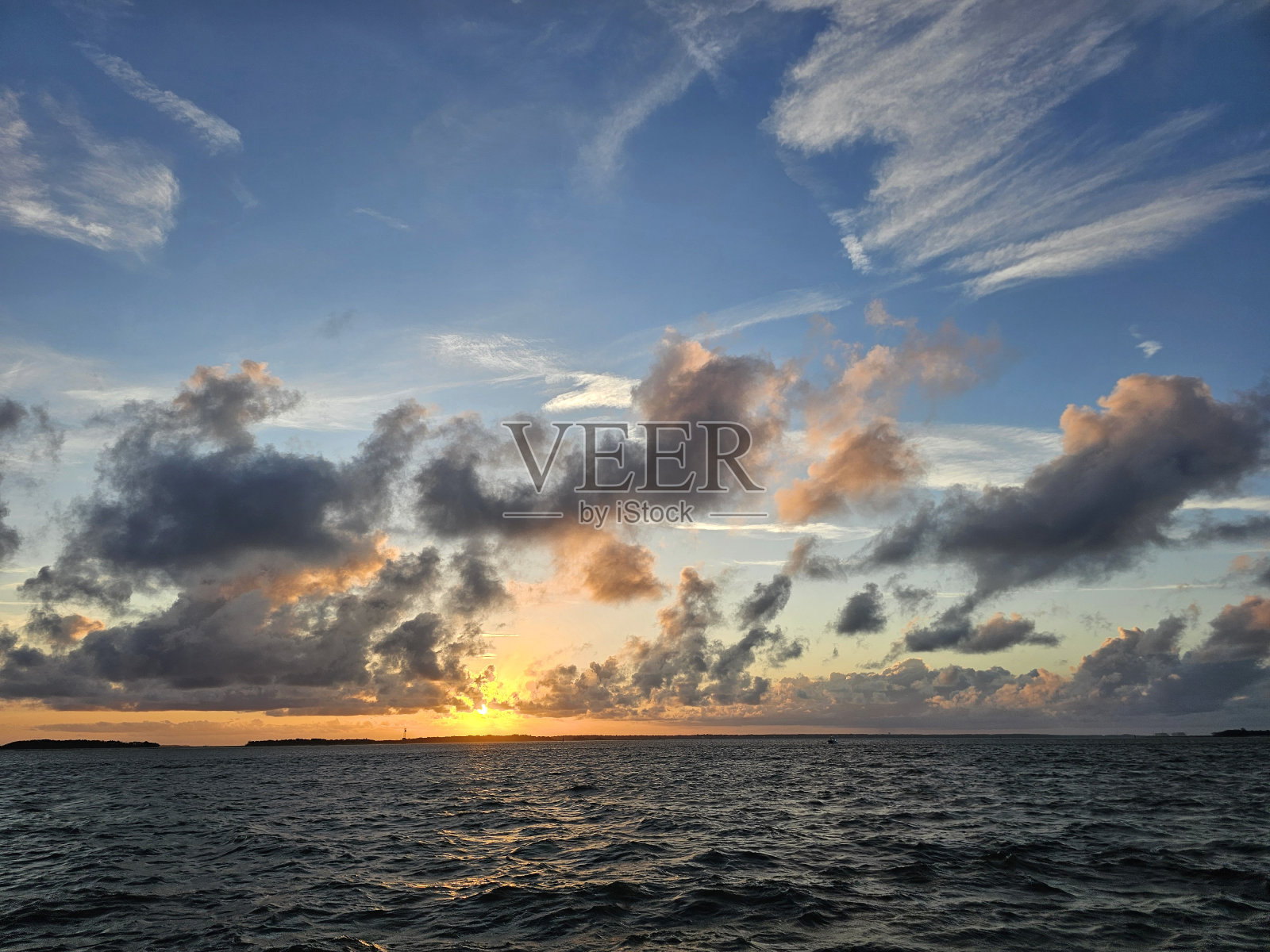 佛罗里达的日落照片摄影图片