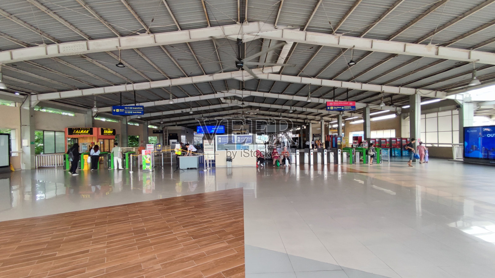 Kebayoran火车站照片摄影图片