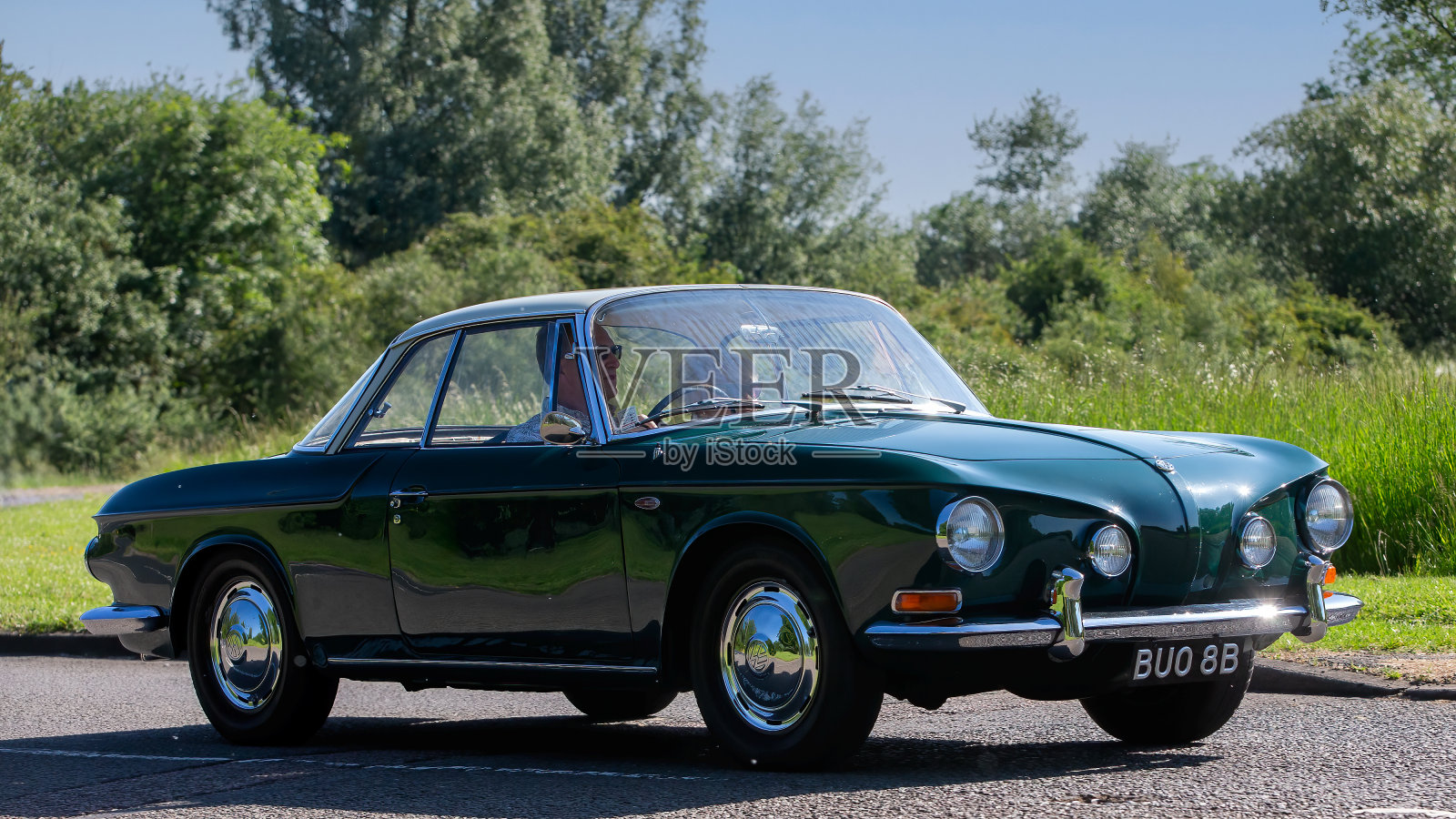 大众卡曼吉亚经典车照片摄影图片