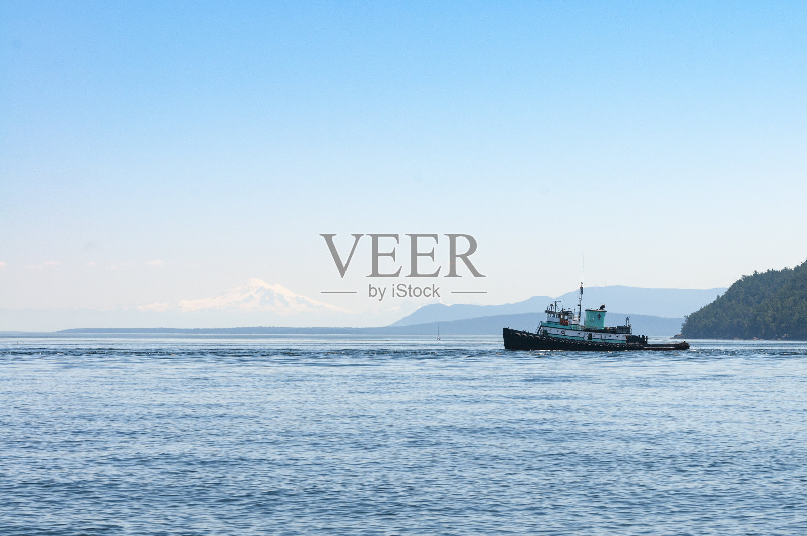 温哥华拖网渔船照片摄影图片