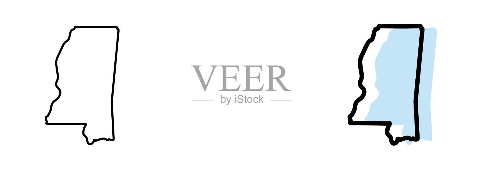 密西西比州插画图片素材