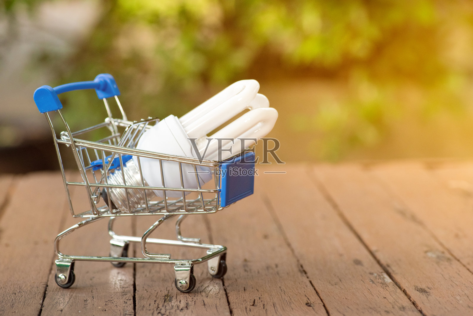 节能LED灯泡ECO配合环保，省钱的同时节约环境照片摄影图片