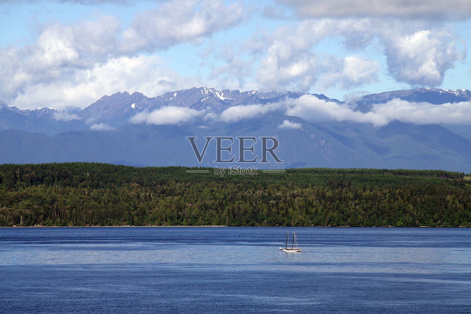 胡德运河上的帆船照片摄影图片