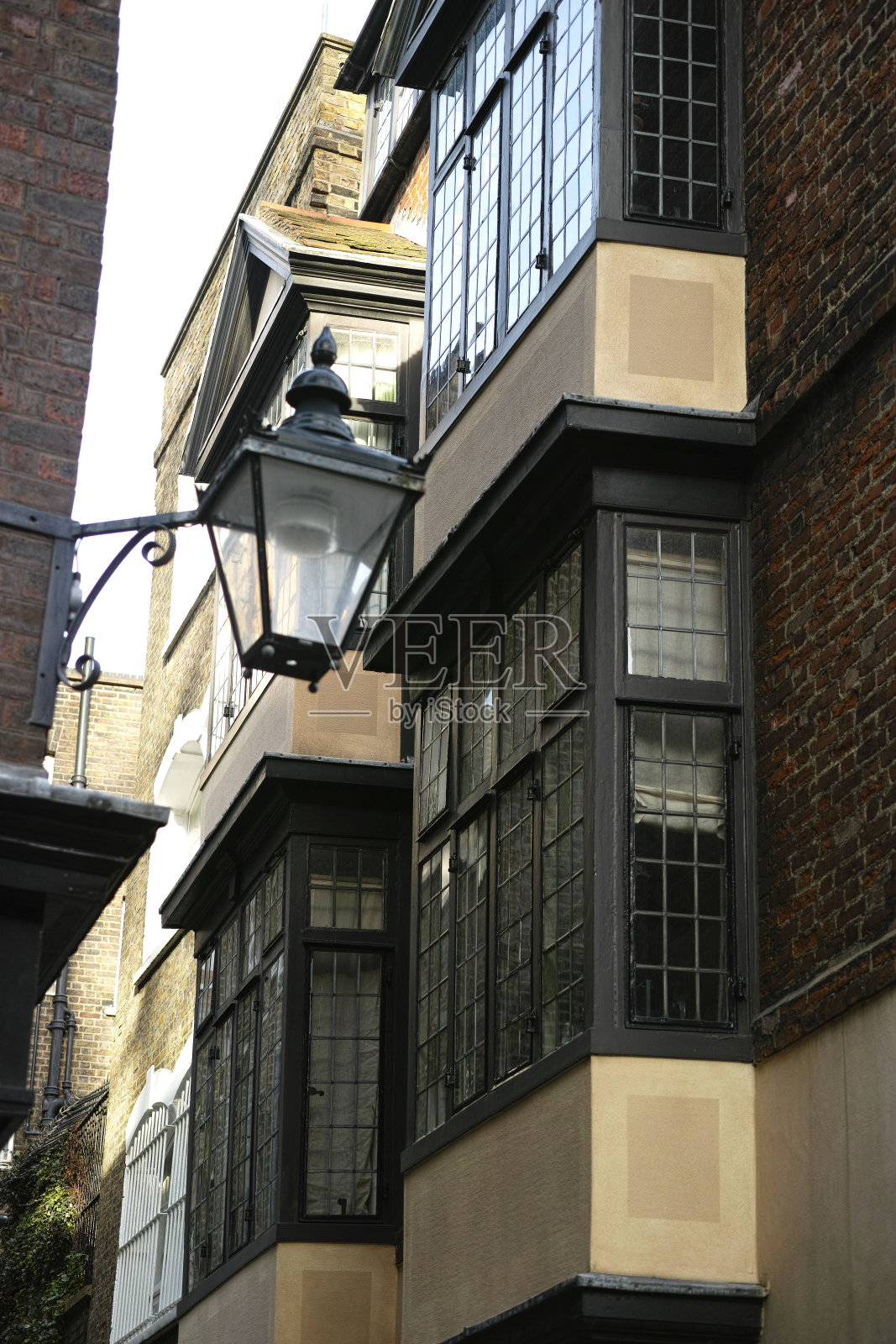 布料集市——伦敦城最古老的房子照片摄影图片