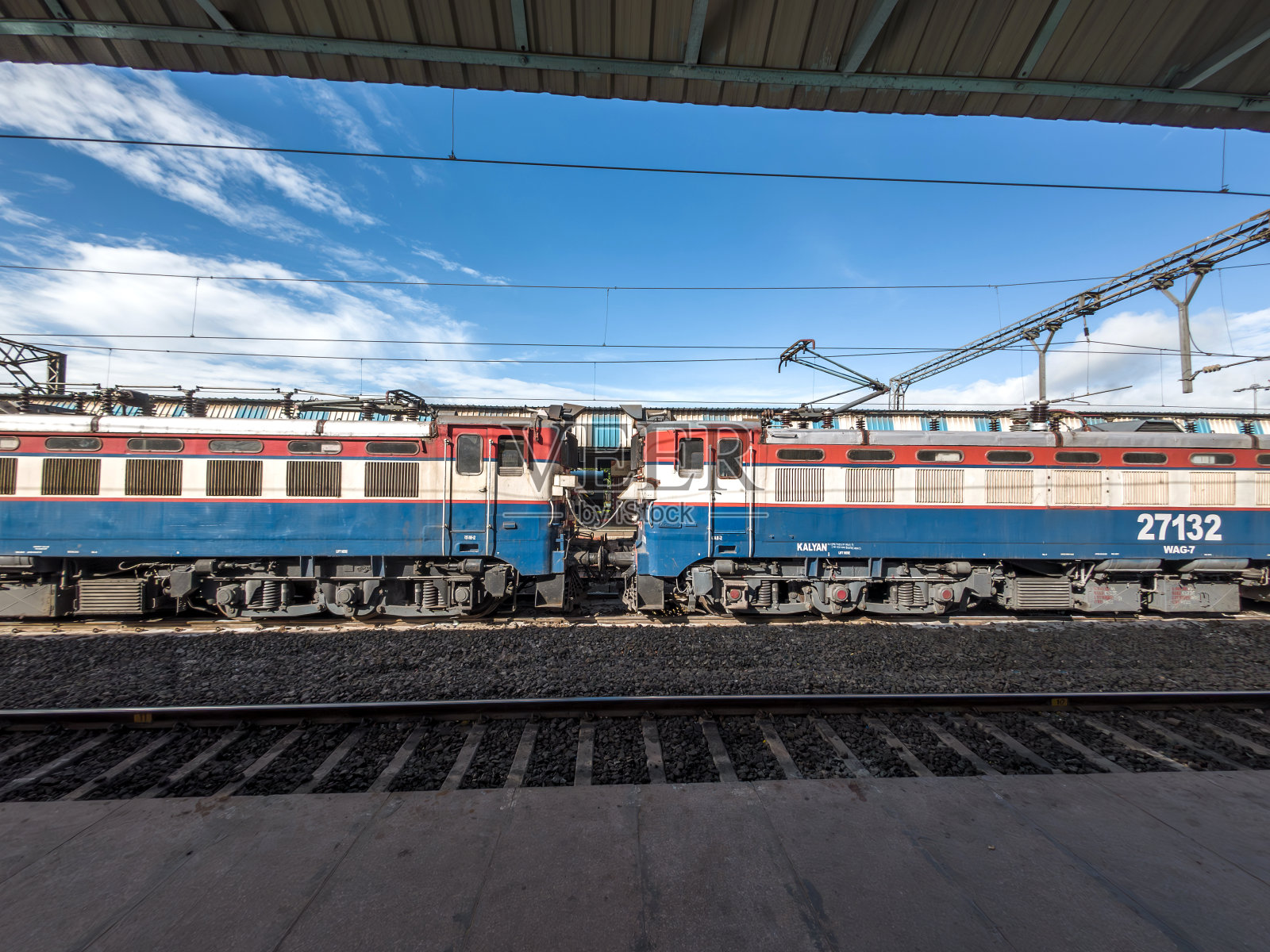 WAG7银行家印度铁路照片摄影图片