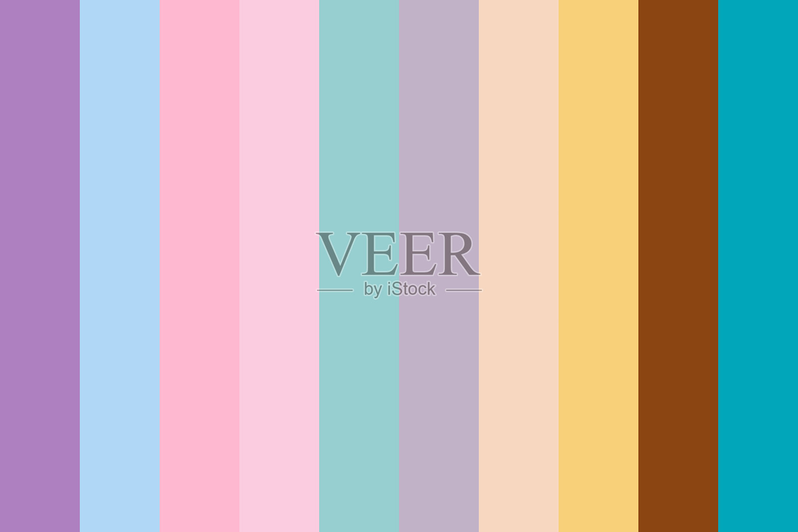 各种柔和的粉彩色调背景插画图片素材