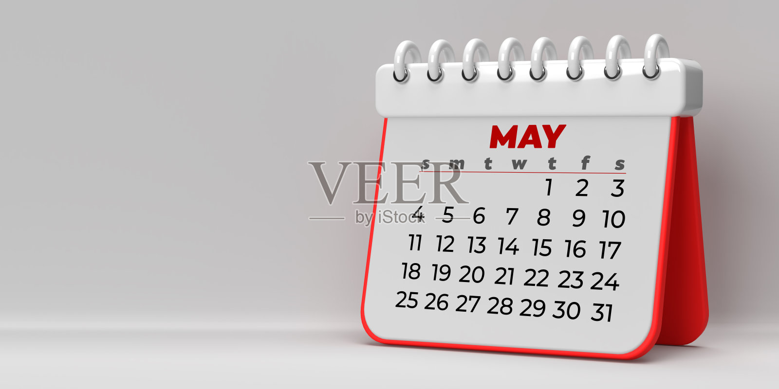 台历2025年5月。照片摄影图片