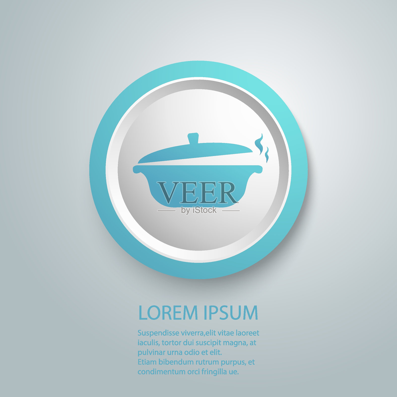 乌兹别克大锅图标。带盖子的铸铁平底锅的轮廓图标。黑色简单插图的民族菜做饭饭矢量插画图片素材