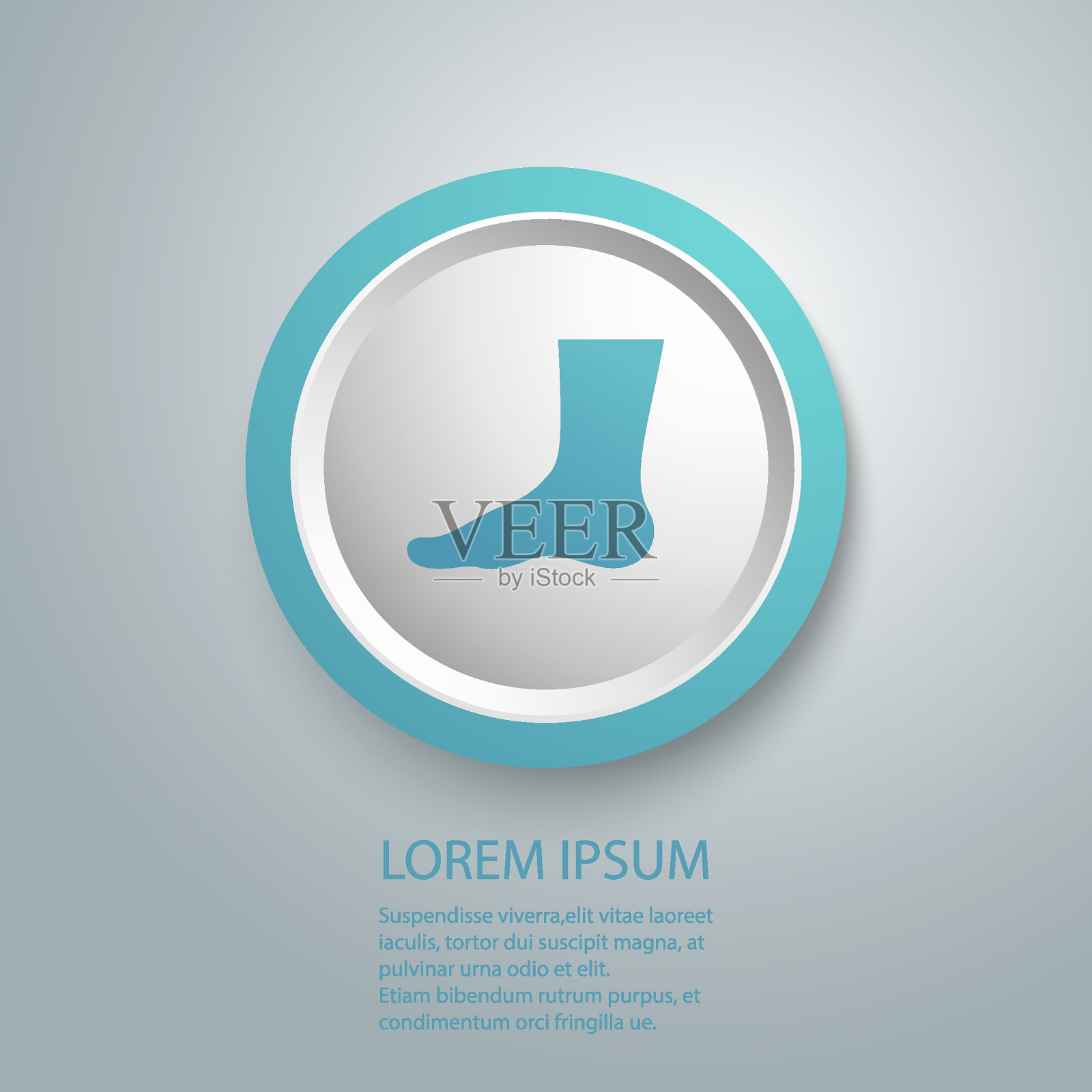 人脚的侧面。人的脚的轮廓图标。黑色轮廓插图的腿，身体的一部分。平面隔离矢量插画图片素材