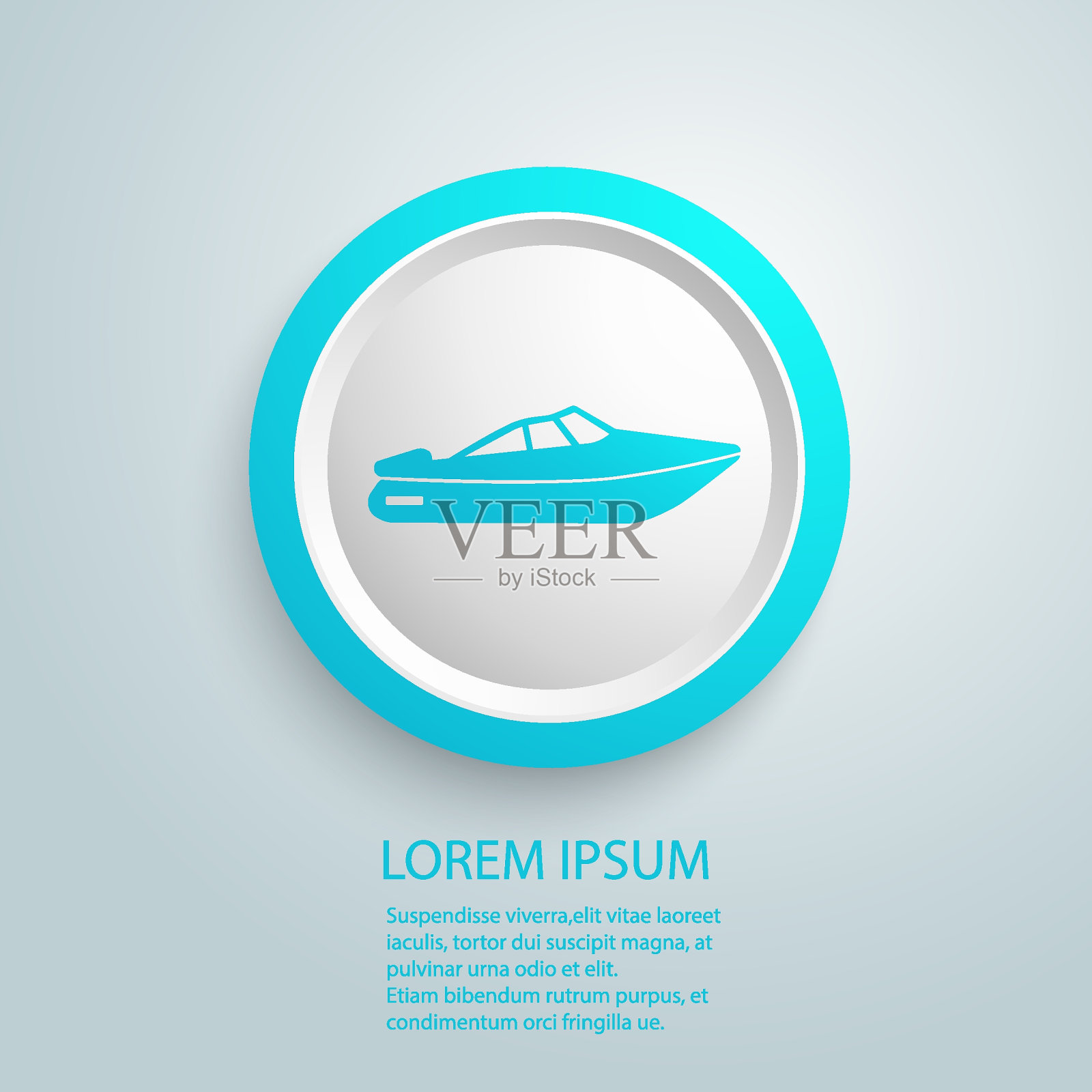 船图标。黑色轮廓现代平面标志。侧视图。矢量平面图形说明。白色背景上孤立的物体插画图片素材