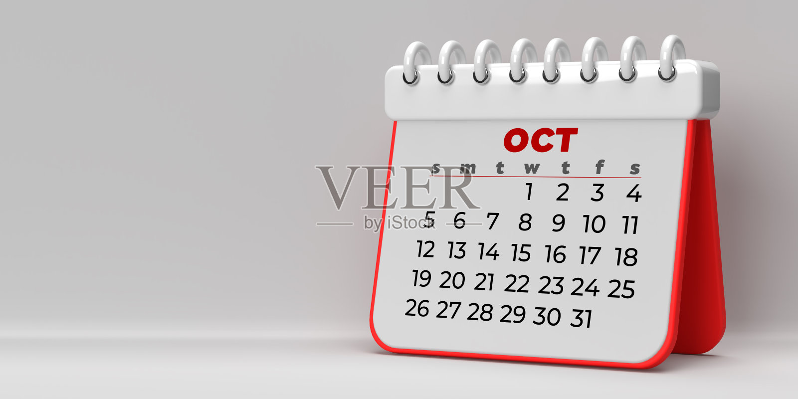 台历2025年10月。照片摄影图片