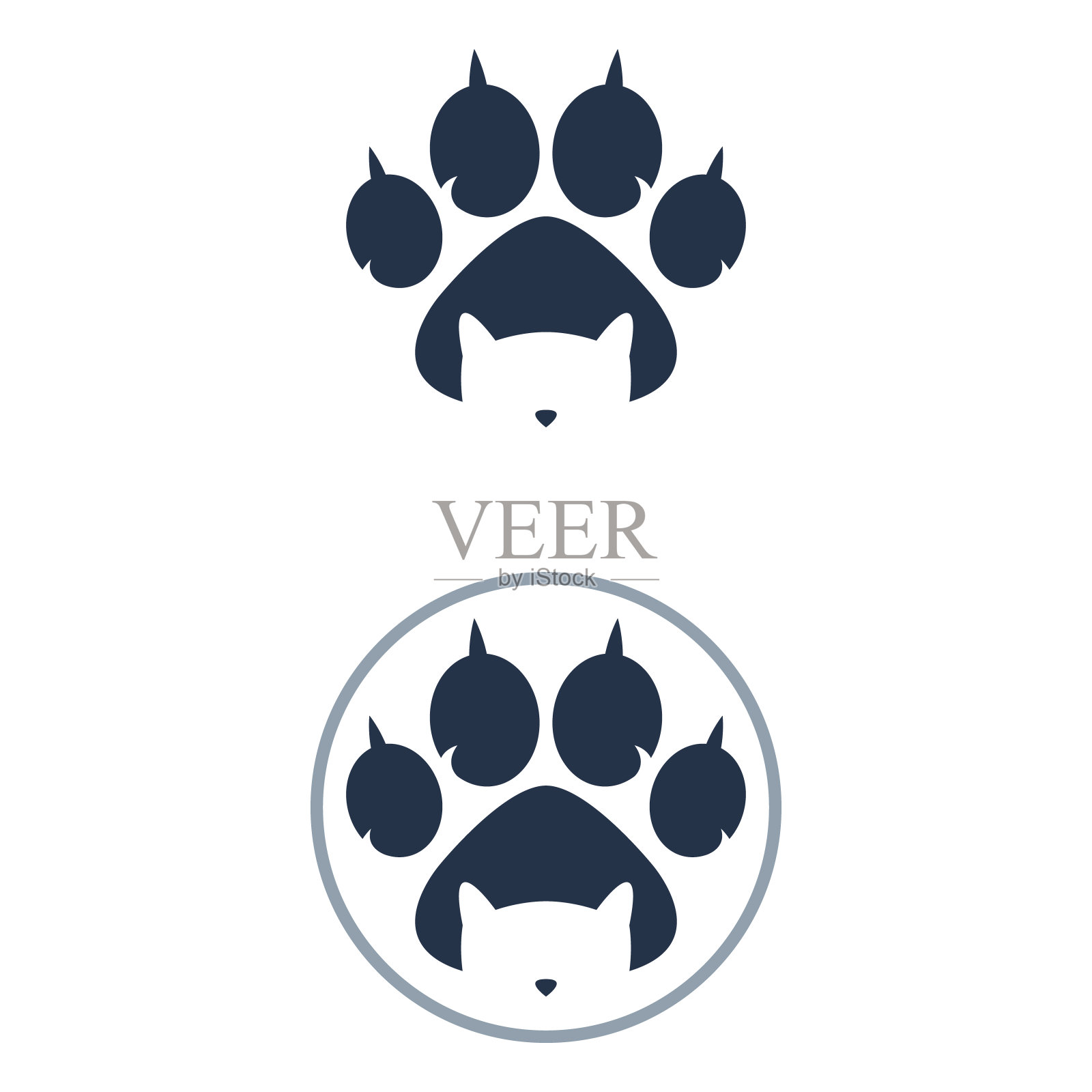 爪子14插画图片素材