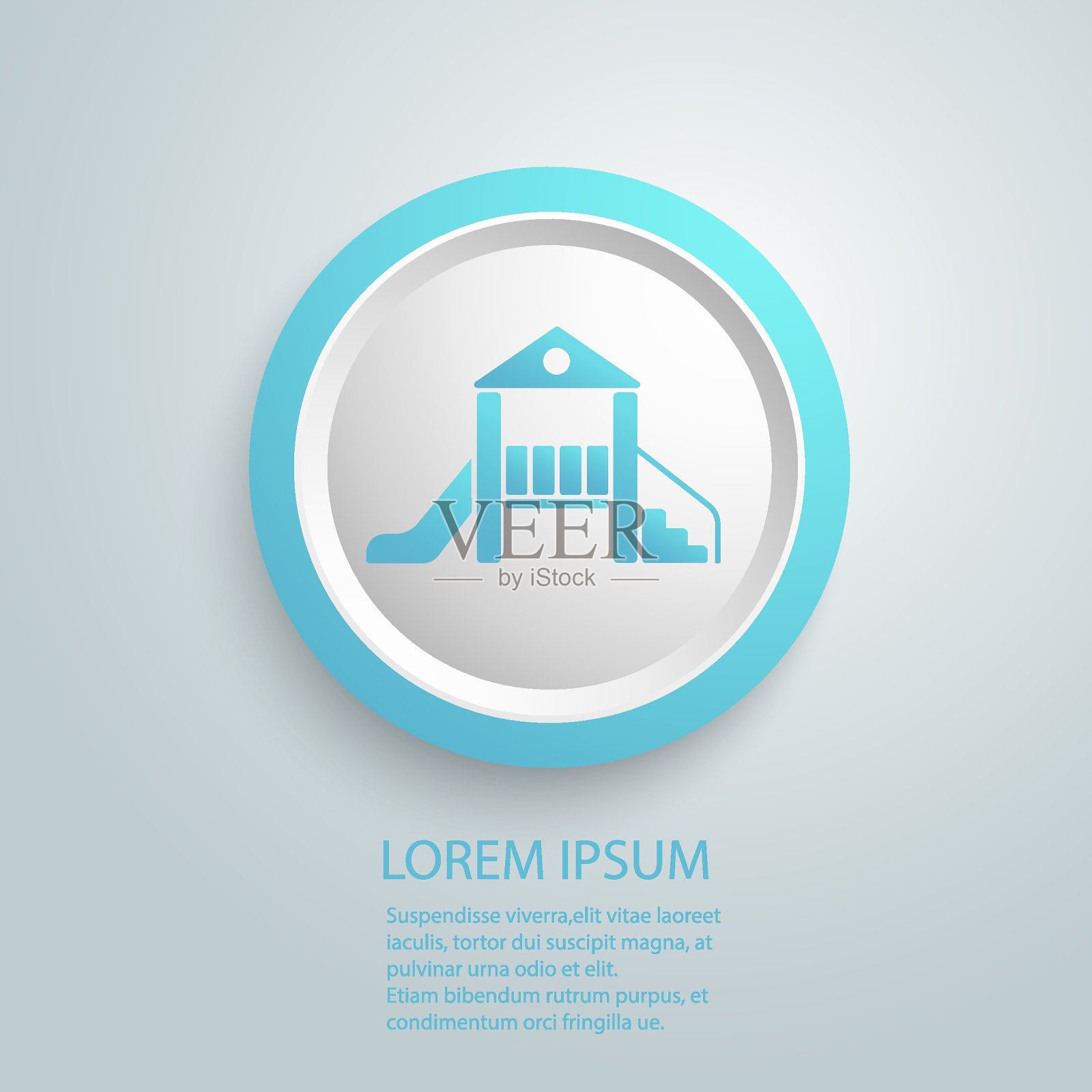 儿童游乐区字形图标。操场上下滑。儿童户外娱乐设备。儿童公园区。白色空间上的剪影符号。矢量图插画图片素材