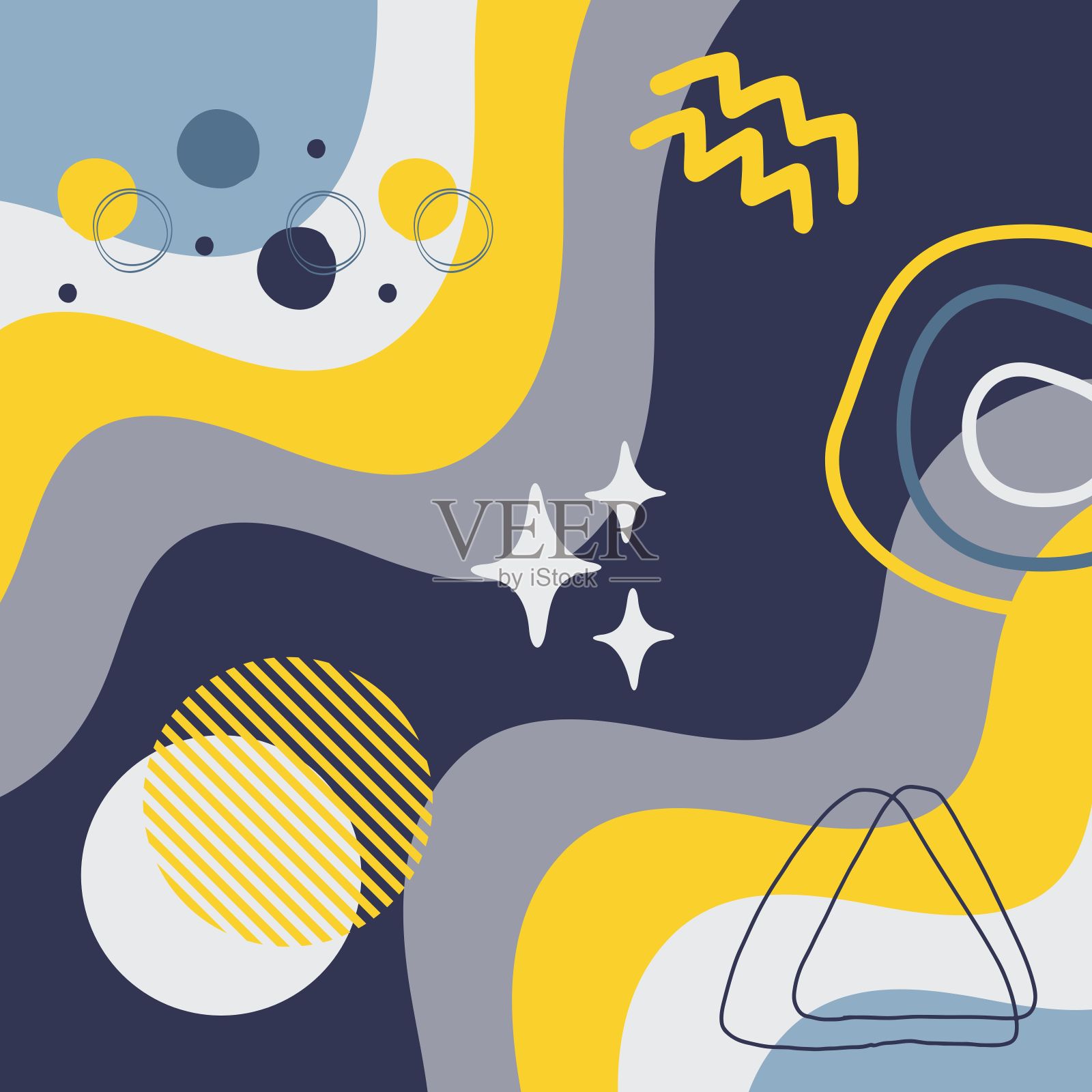 抽象的背景色，丰富多彩的背景，图形插图插画图片素材