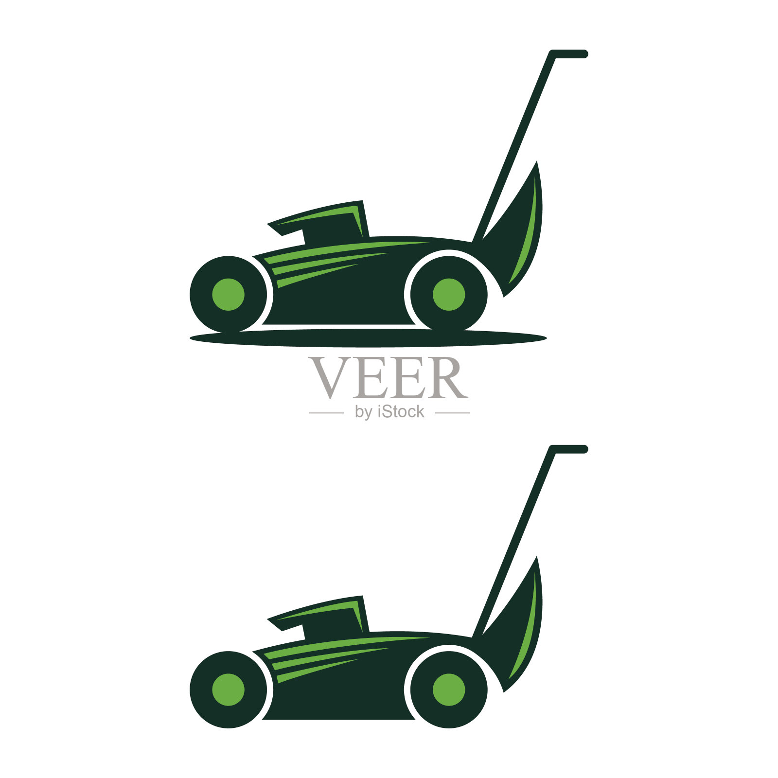 割草机22插画图片素材