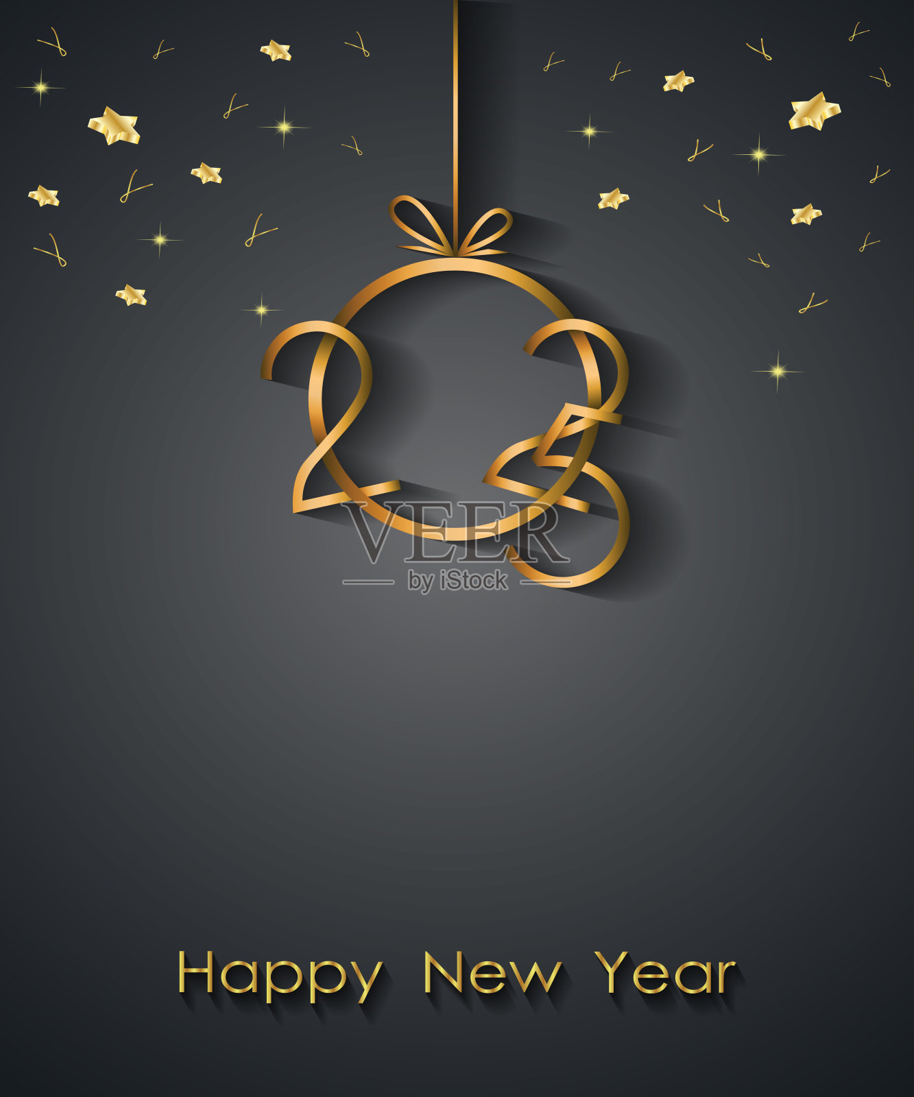 2025新年快乐的背景为您的季节邀请，节日海报，贺卡。插画图片素材