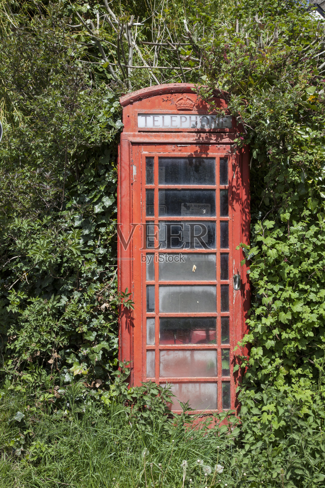 旧的红色电话亭照片摄影图片