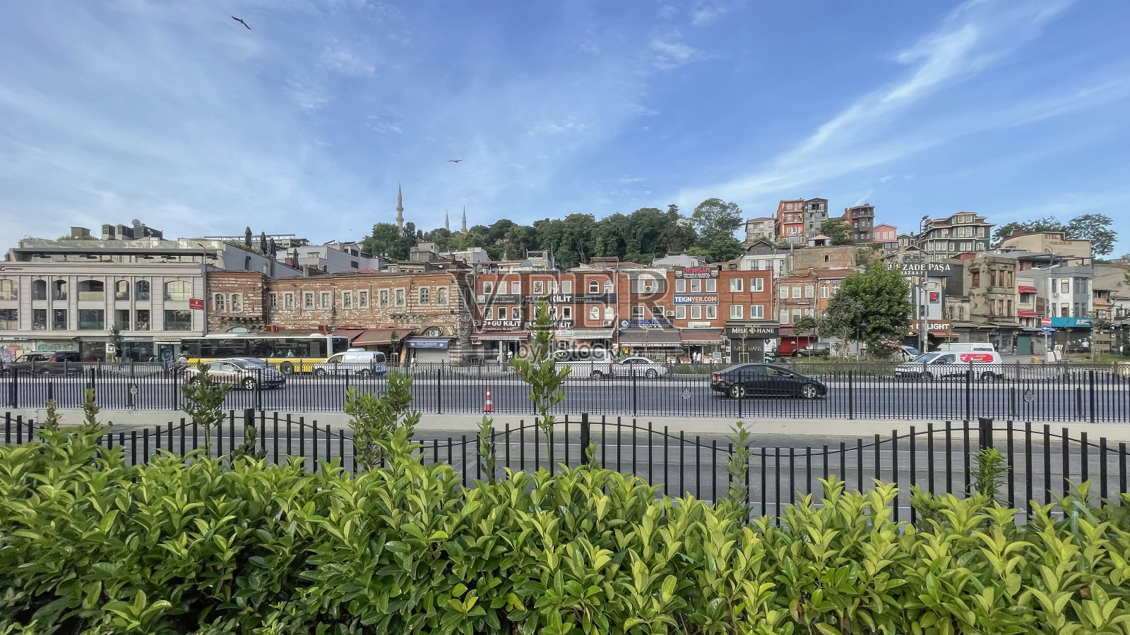 伊斯坦布尔历史半岛。伊斯坦布尔，梦想之城。照片摄影图片