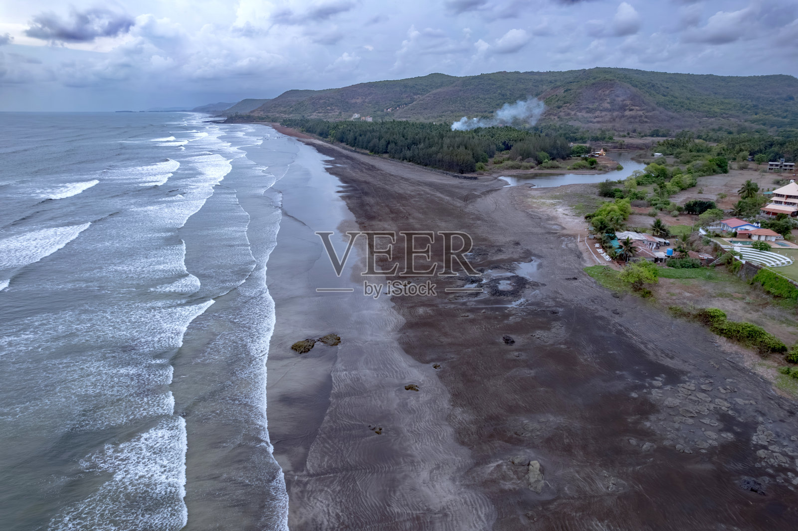 Ladghar海滩，新德里，印度照片摄影图片