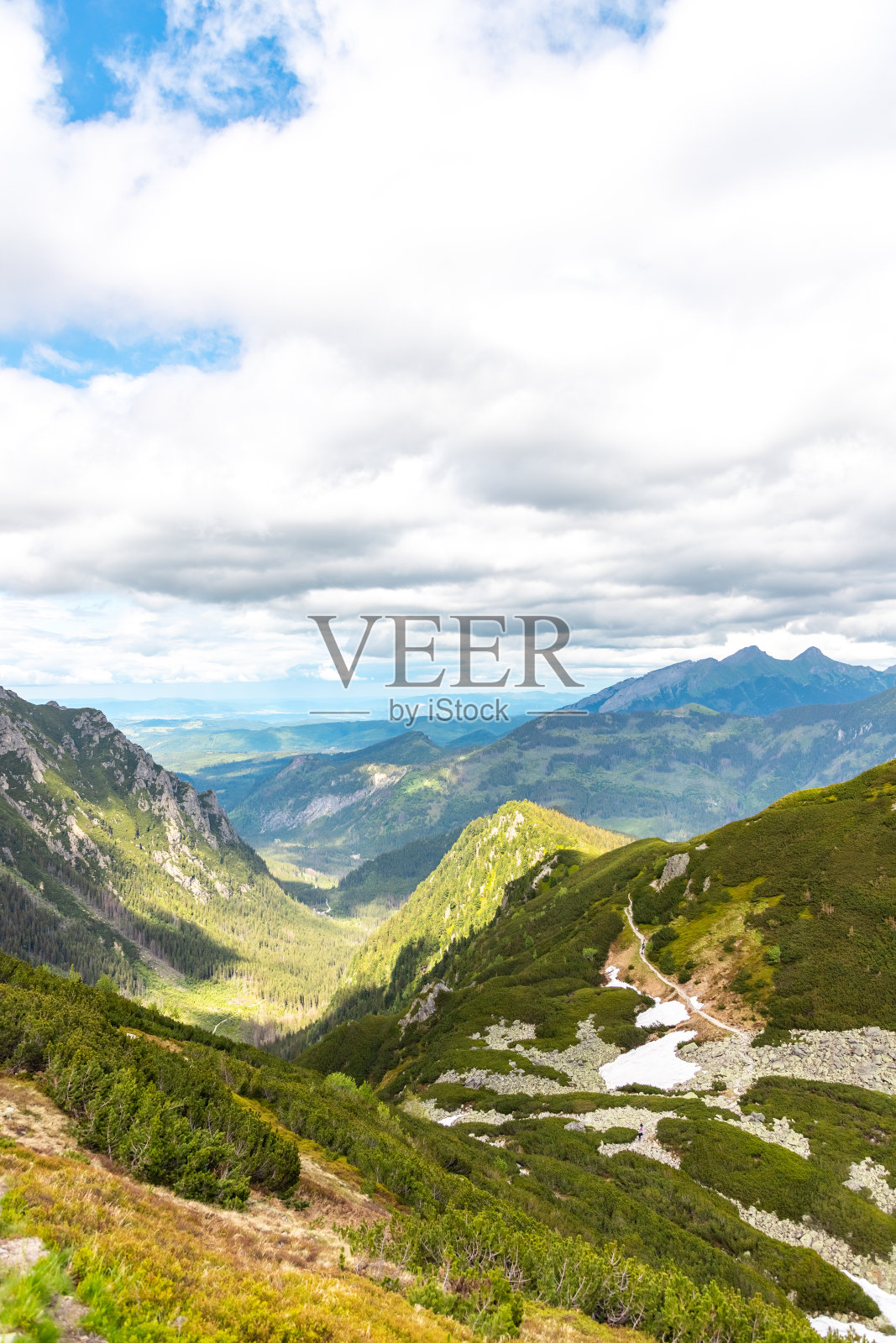 大自然和波兰的塔特拉山脉照片摄影图片