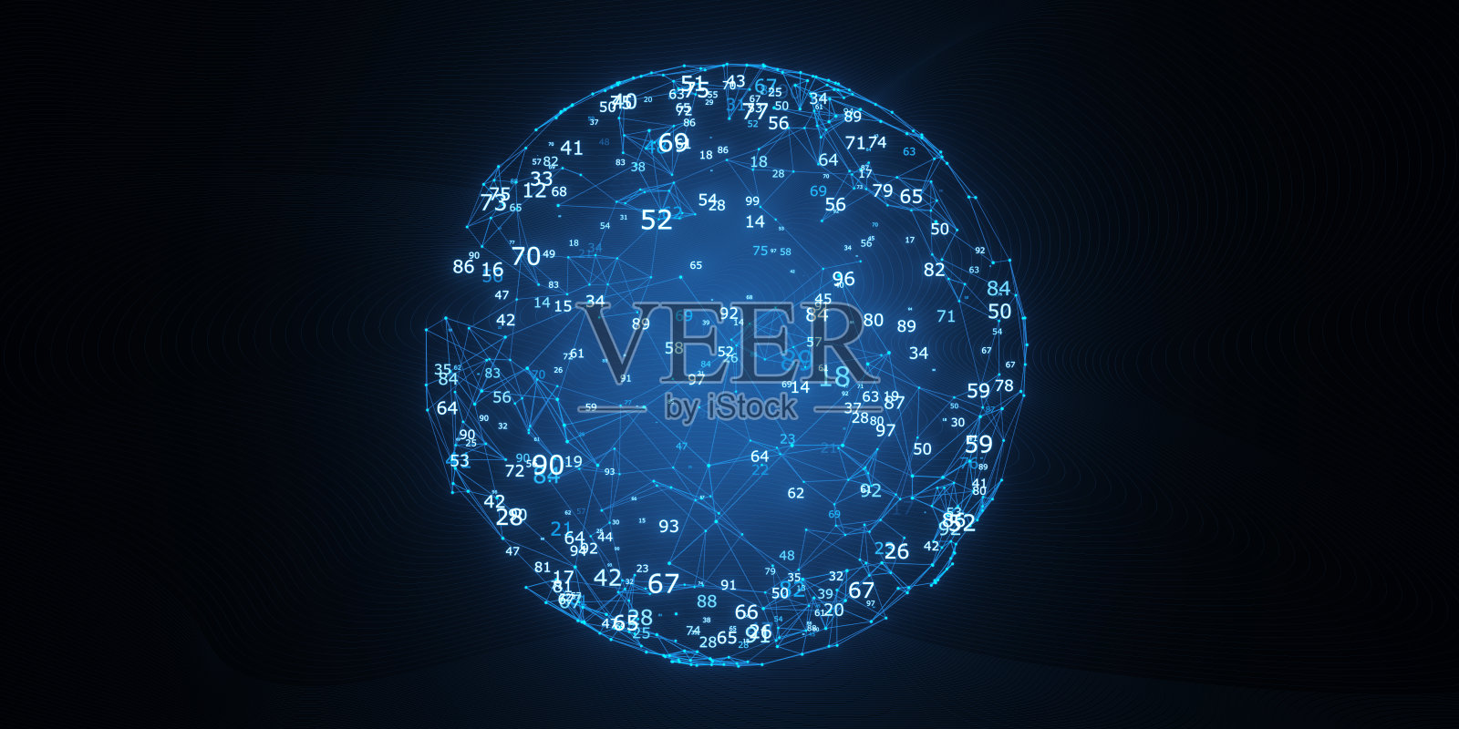 摘要数字地球仪以数字数据为底色，代表全球网络化的技术理念。三维渲染照片摄影图片