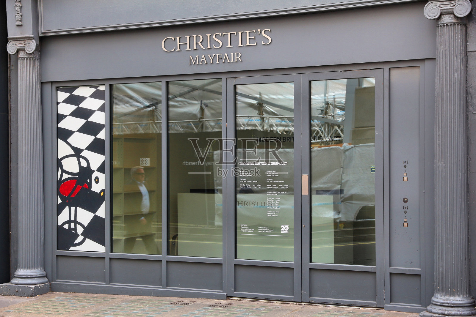伦敦佳士得拍卖行照片摄影图片