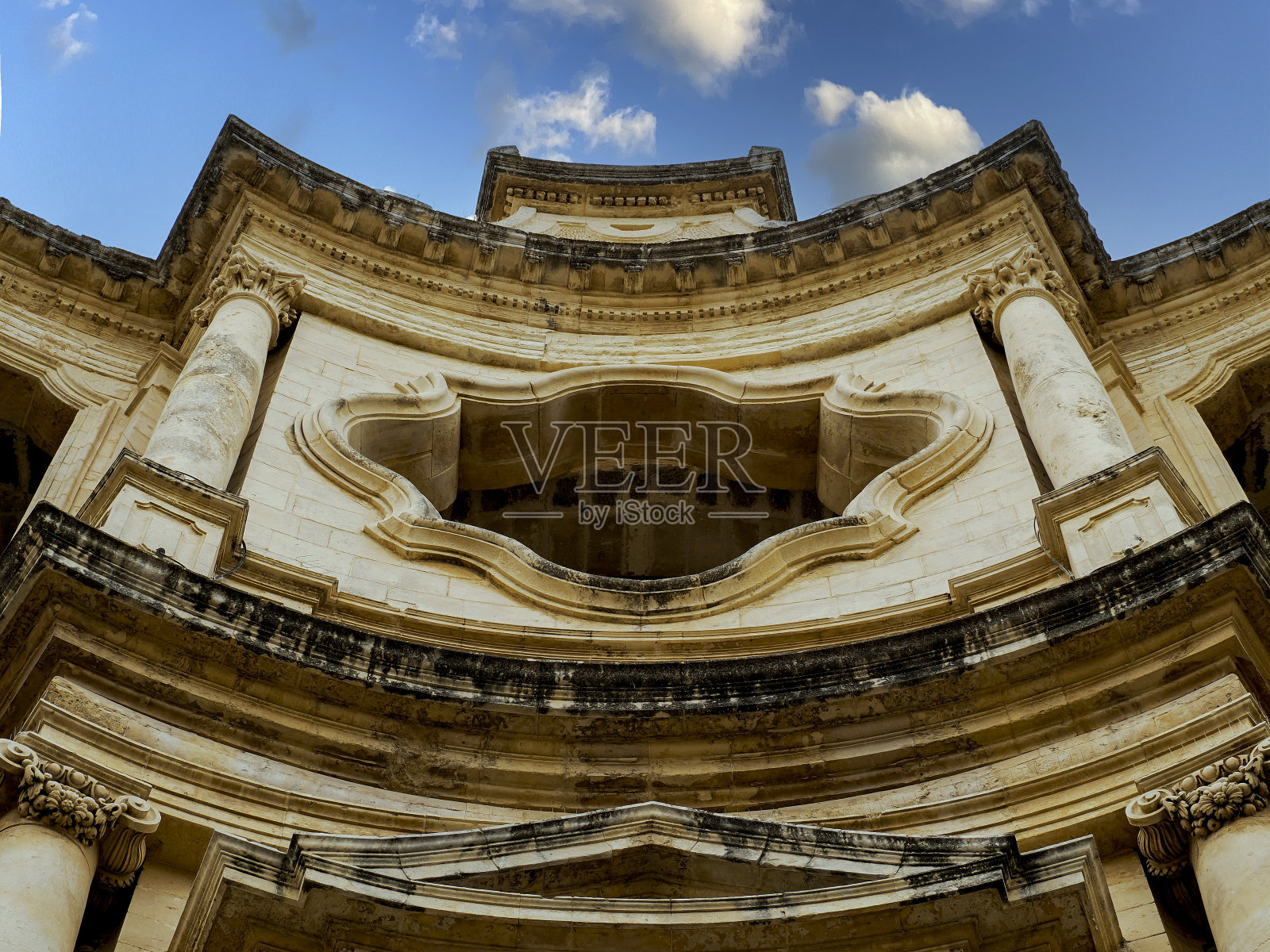 能登巴洛克建筑细节西西里岛，意大利照片摄影图片