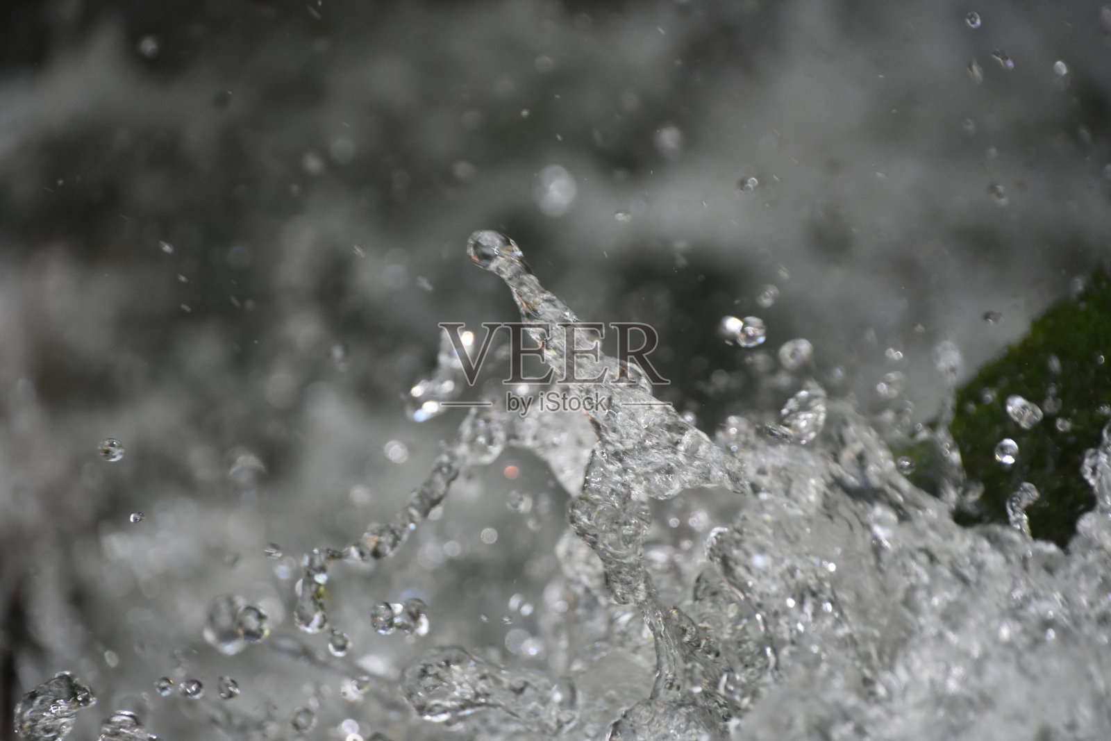 湍流水的特写照片摄影图片