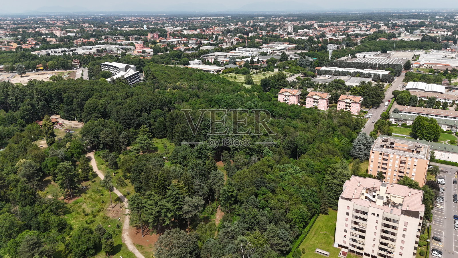 城市的鸟瞰图照片摄影图片