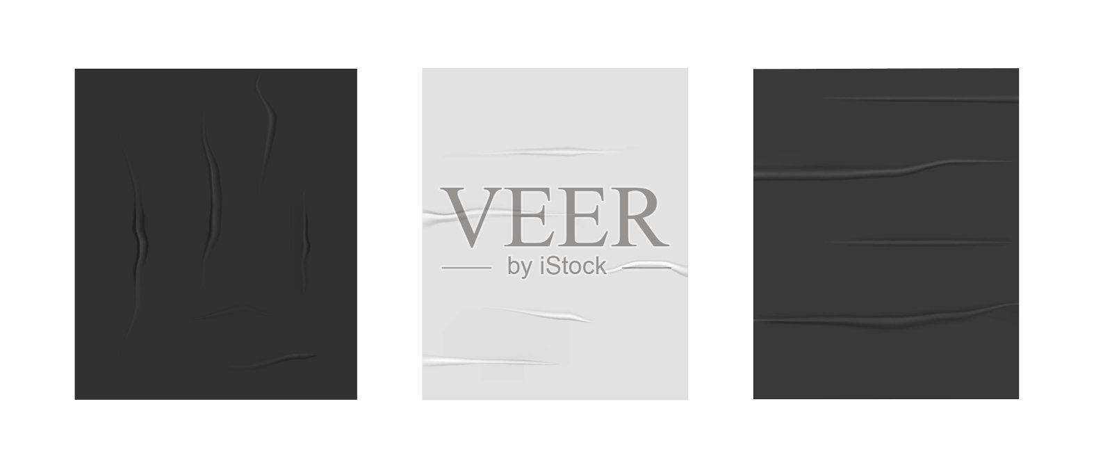 拼贴抗皱系列插画图片素材