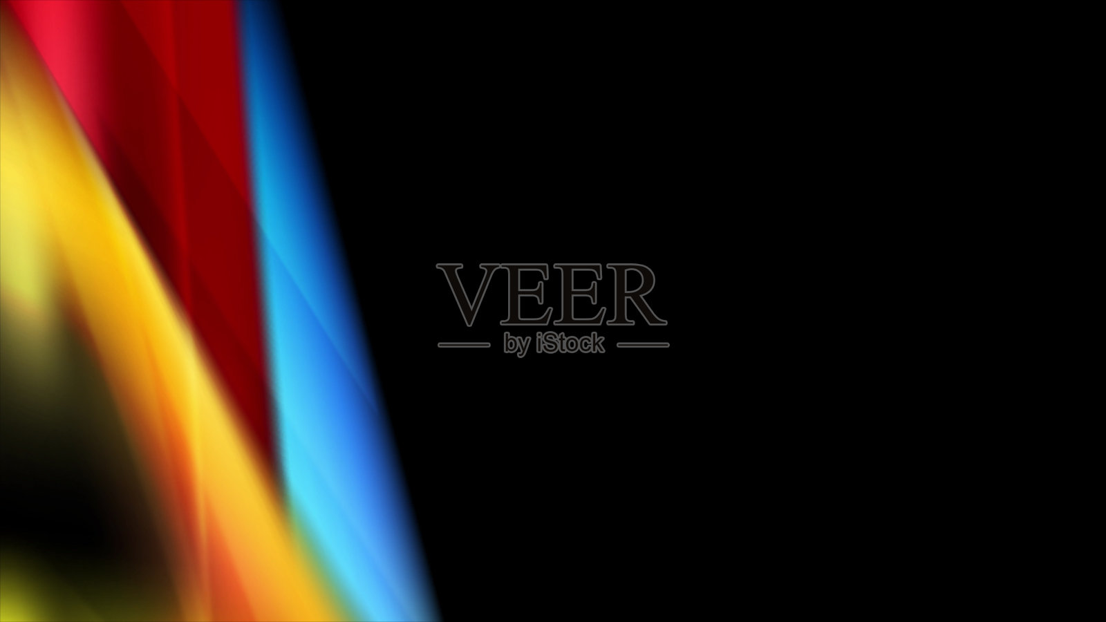 明亮的抽象彩色平滑渐变背景插画图片素材