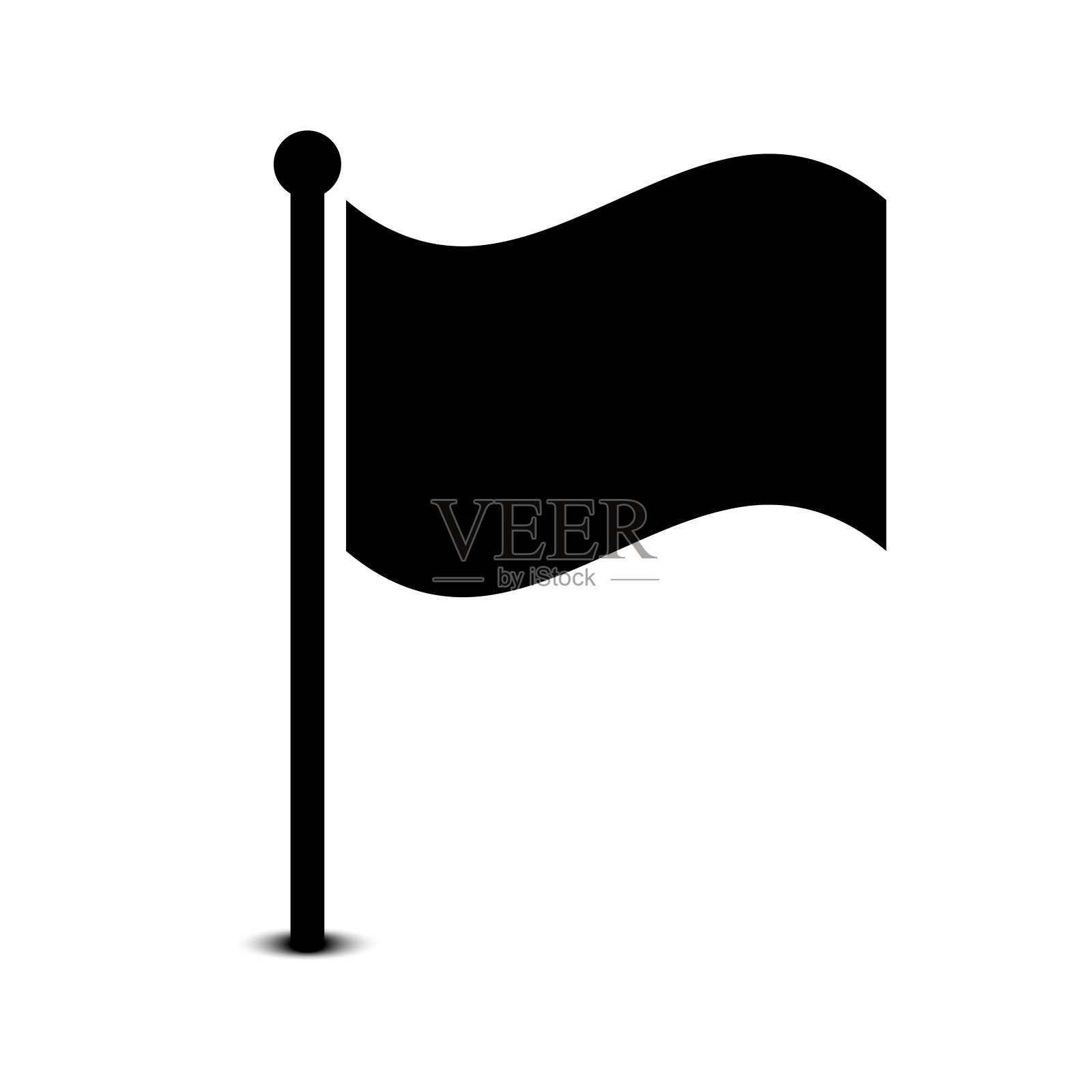 矢量标志图标隔离在白色插画图片素材