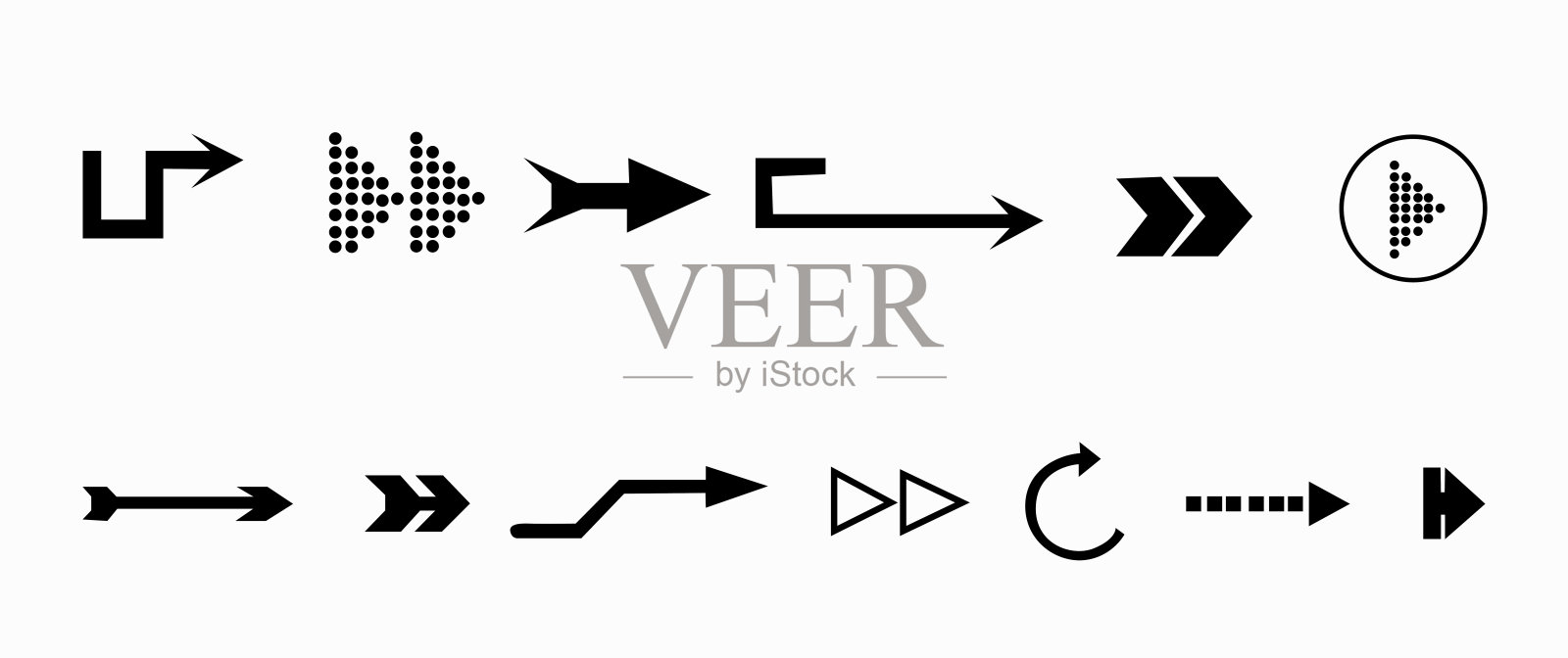 矢量箭头图标插画图片素材